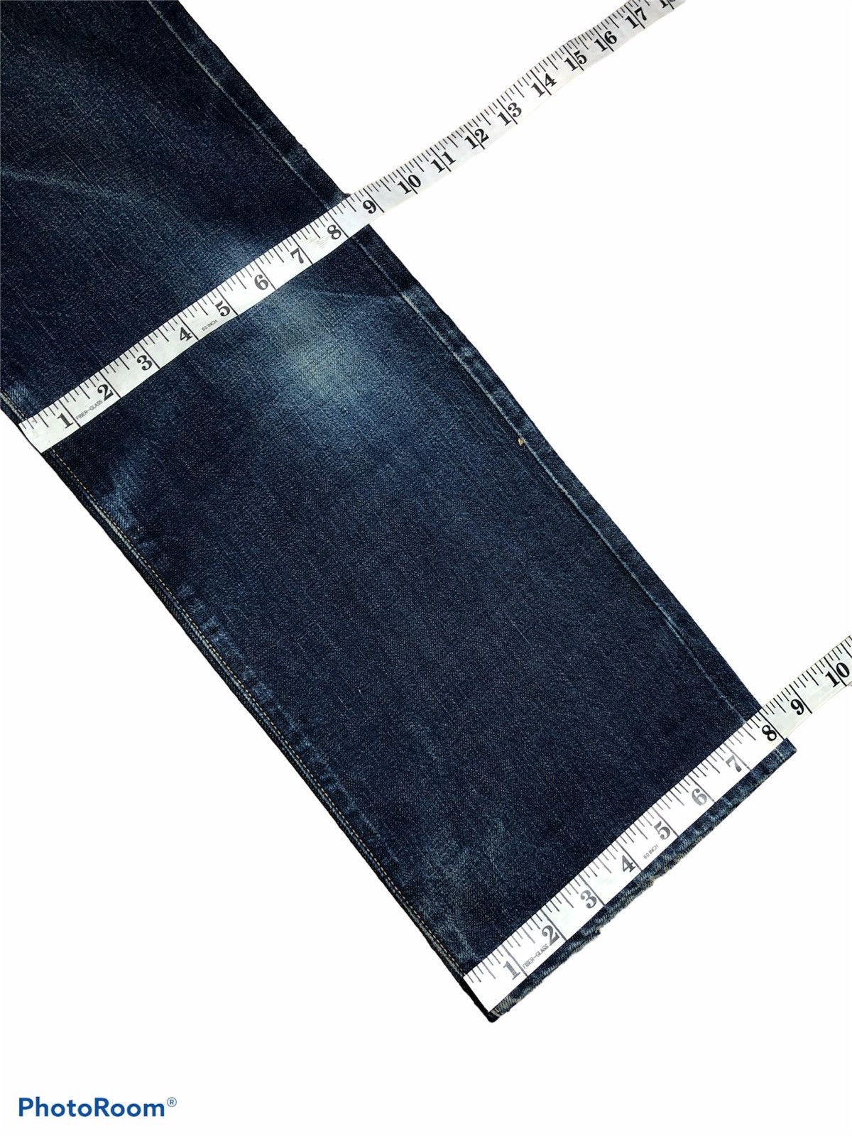HOLLYWOOD RANCH MARKET × Japanese Brand SELVEDGE⚡️⚡️OKURA DENIM BY HR MARKET DENIM Size US 28 / EU 44 - 8 Thumbnail