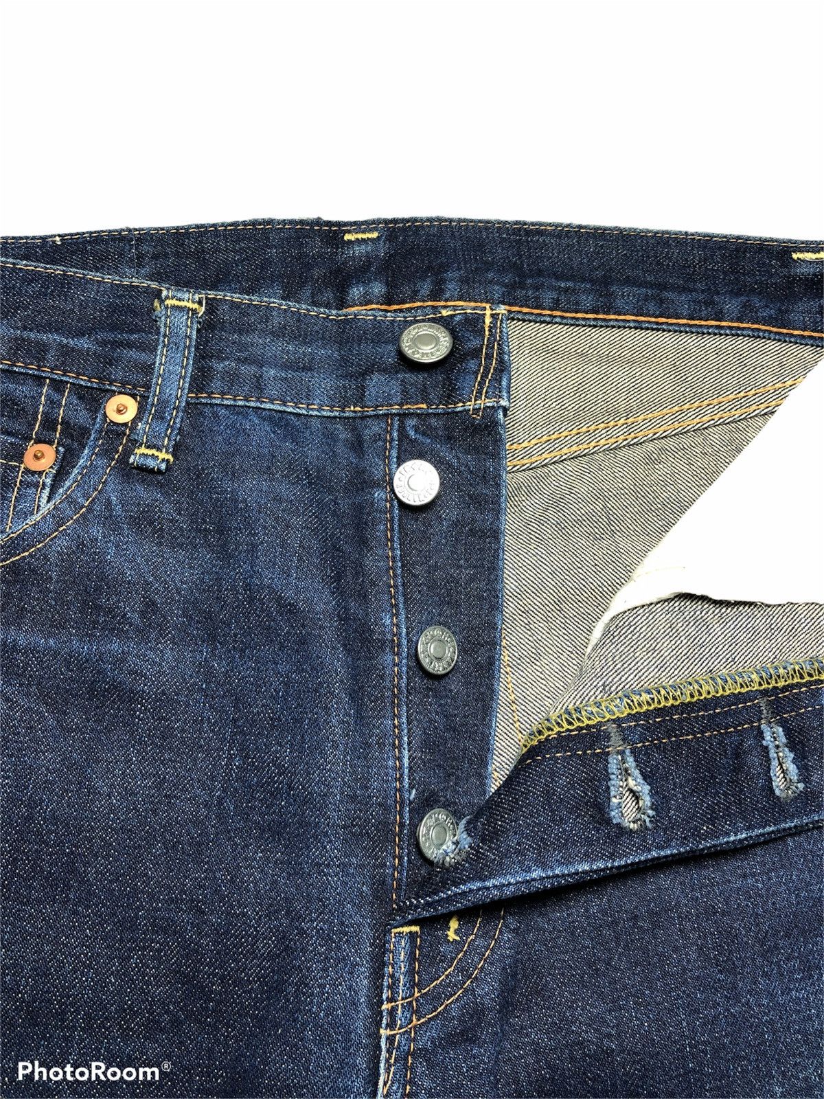HOLLYWOOD RANCH MARKET × Japanese Brand SELVEDGE⚡️⚡️OKURA DENIM BY HR MARKET DENIM Size US 28 / EU 44 - 5 Thumbnail