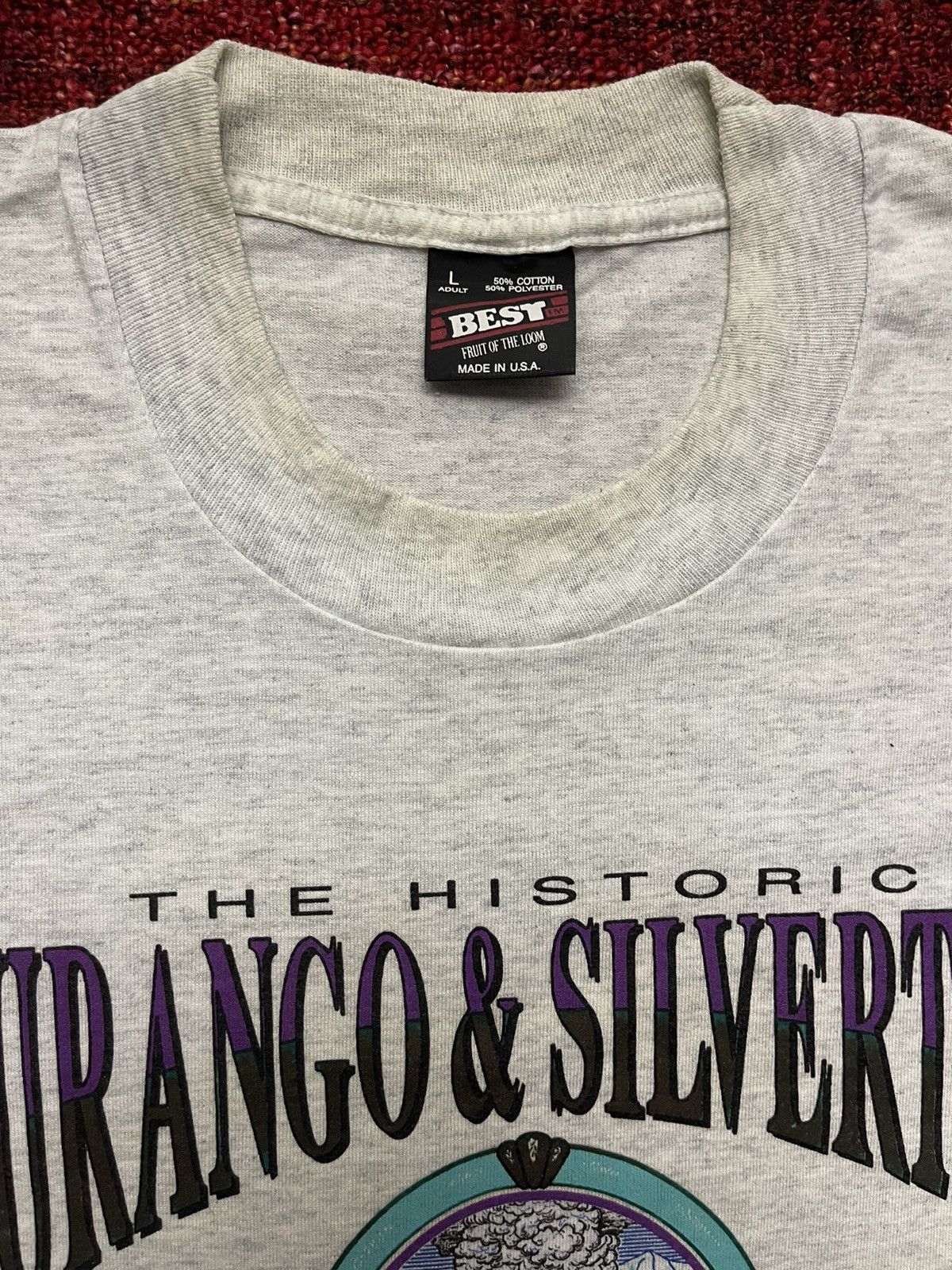 Vintage Vintage made in USA 1992 t-shirt Size US L / EU 52-54 / 3 - 3 Thumbnail