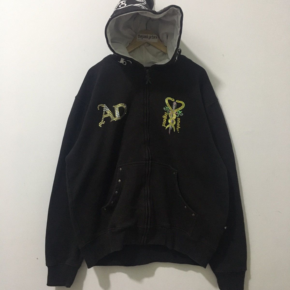 Artful Dodger Artful dodger Hoodie with Snake Legend Embroidery Big Logo Size US XL / EU 56 / 4 - 5 Thumbnail