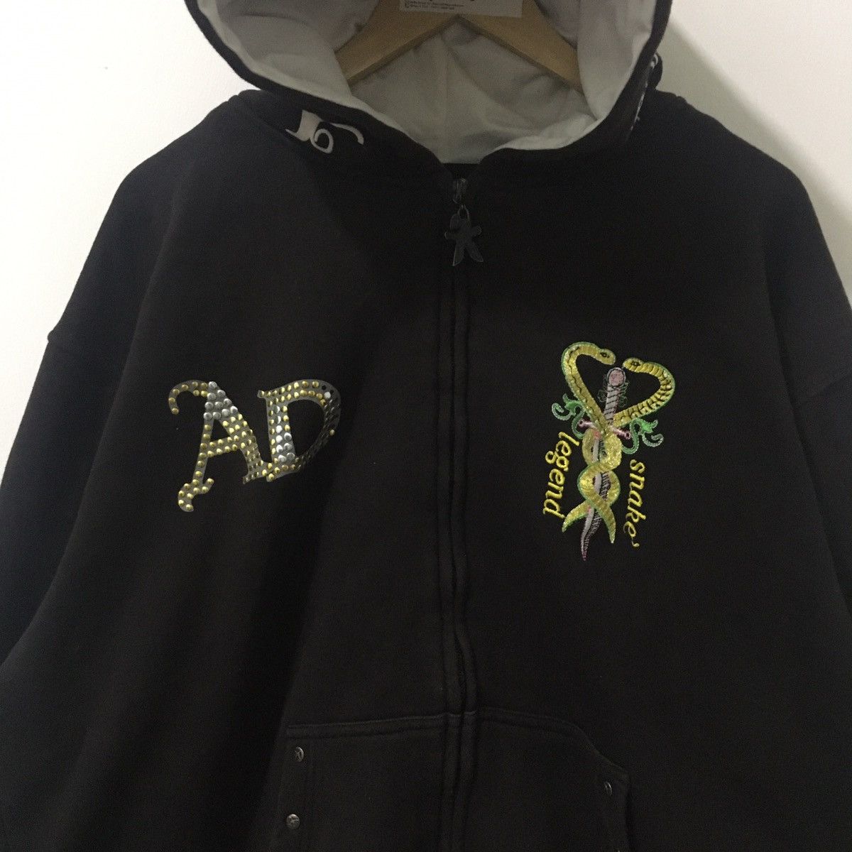 Artful Dodger Artful dodger Hoodie with Snake Legend Embroidery Big Logo Size US XL / EU 56 / 4 - 6 Thumbnail