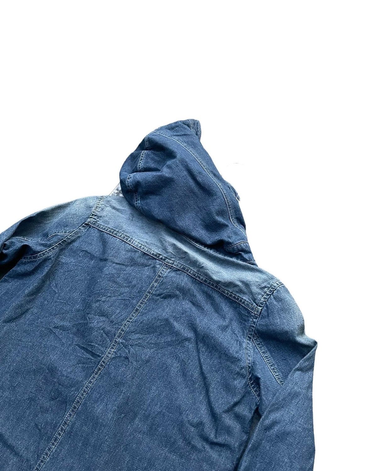 Japanese Brand Quelle Chance Parka Denim Size M / US 6-8 / IT 42-44 - 10 Thumbnail