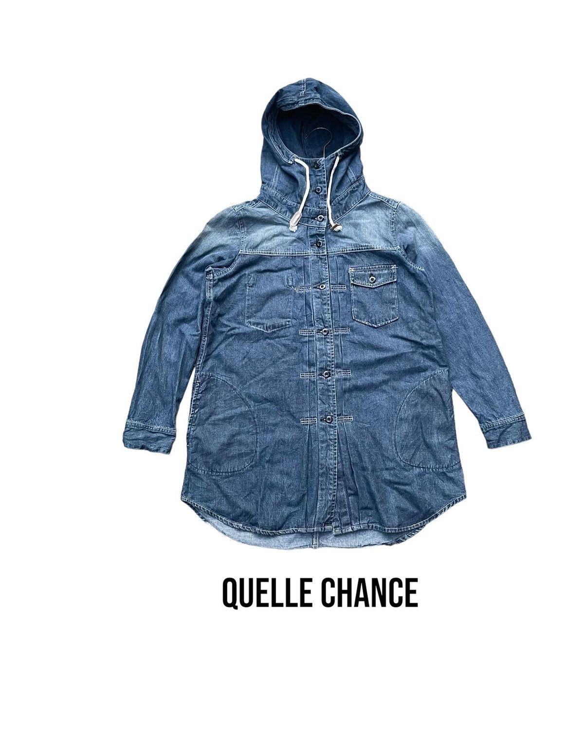 Japanese Brand Quelle Chance Parka Denim Size M / US 6-8 / IT 42-44 - 1 Thumbnail