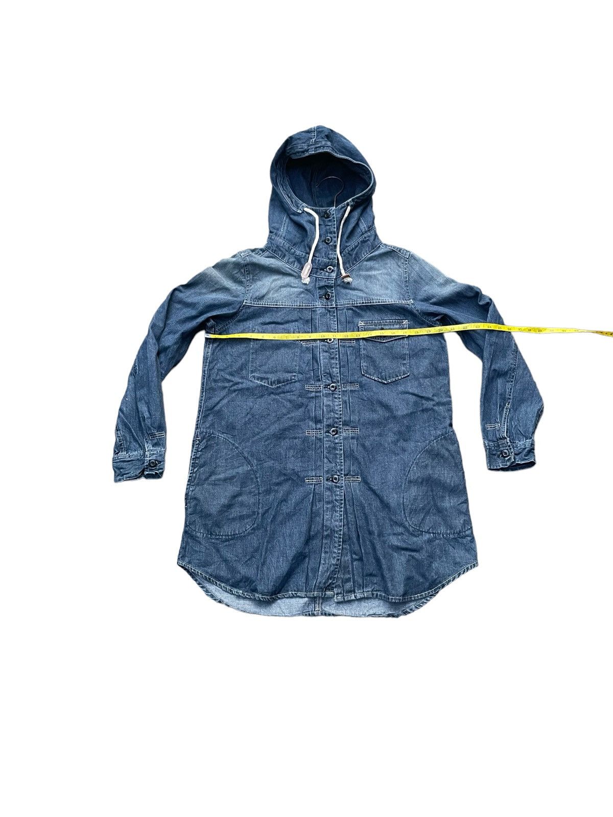 Japanese Brand Quelle Chance Parka Denim Size M / US 6-8 / IT 42-44 - 2 Thumbnail