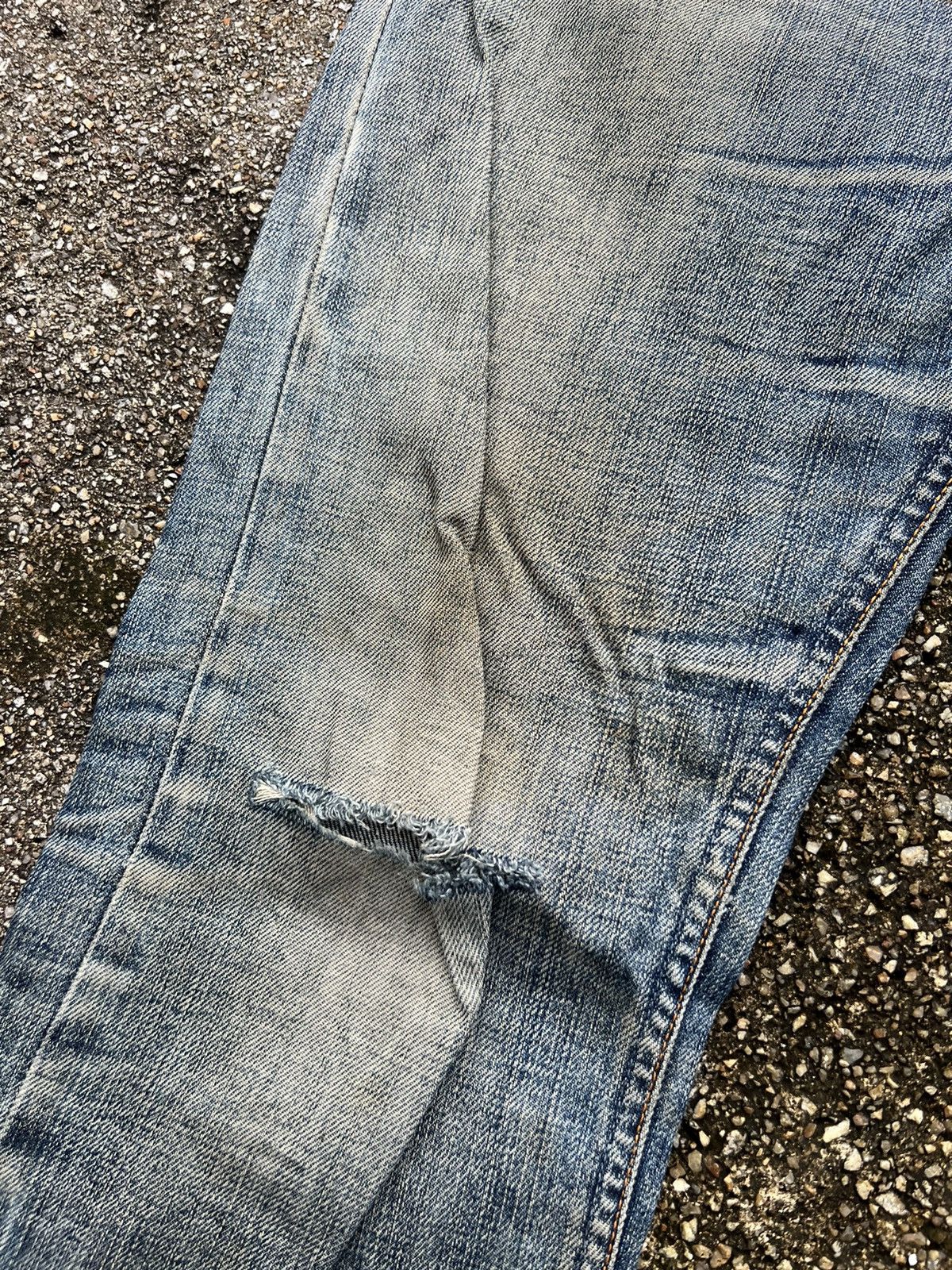 Nudie Jeans Rare Nudie Jeans co Distressed Denim Size US 33 - 4 Thumbnail