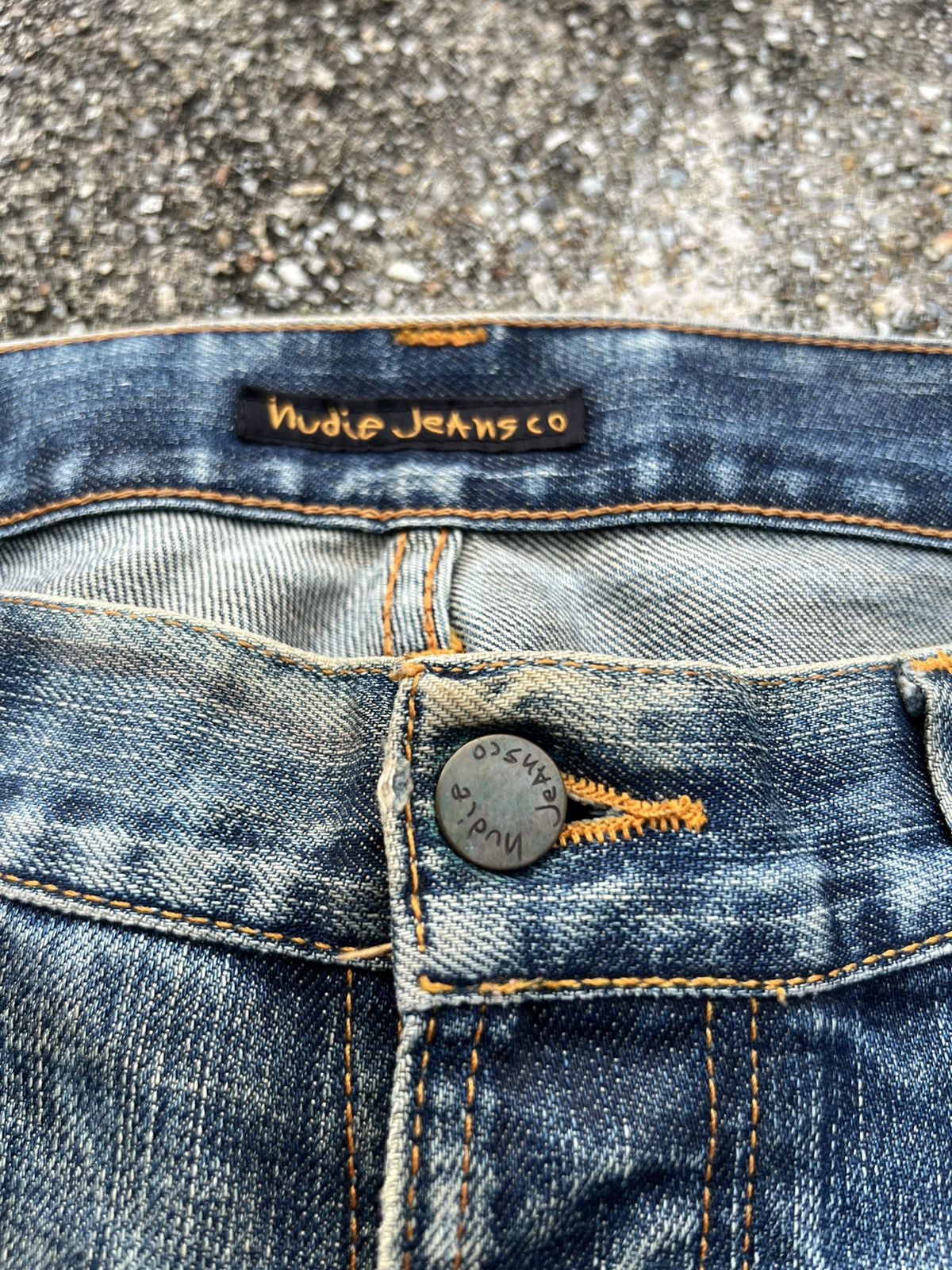 Nudie Jeans Rare Nudie Jeans co Distressed Denim Size US 33 - 5 Thumbnail