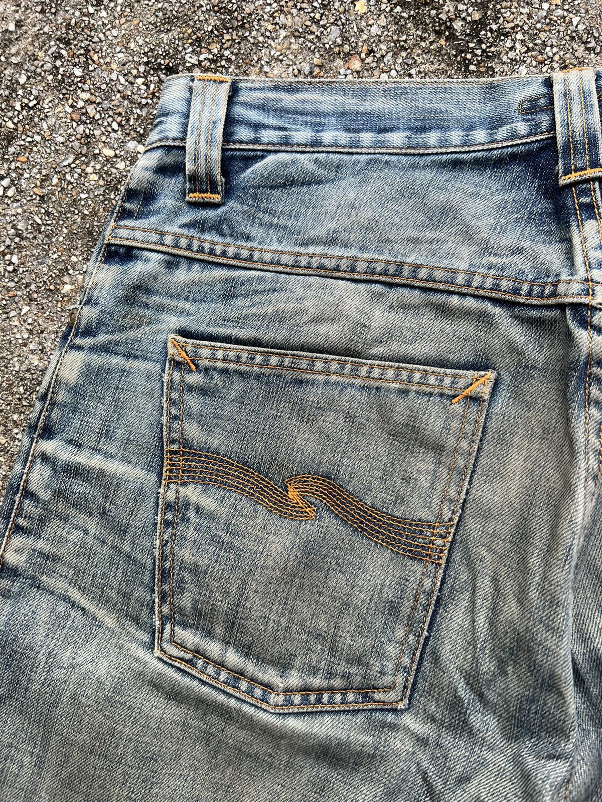 Nudie Jeans Rare Nudie Jeans co Distressed Denim Size US 33 - 13 Thumbnail
