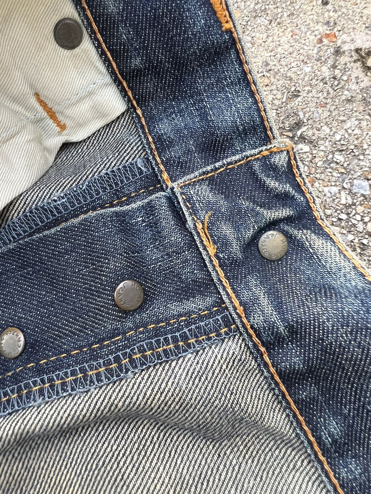 Nudie Jeans Rare Nudie Jeans co Distressed Denim Size US 33 - 10 Thumbnail