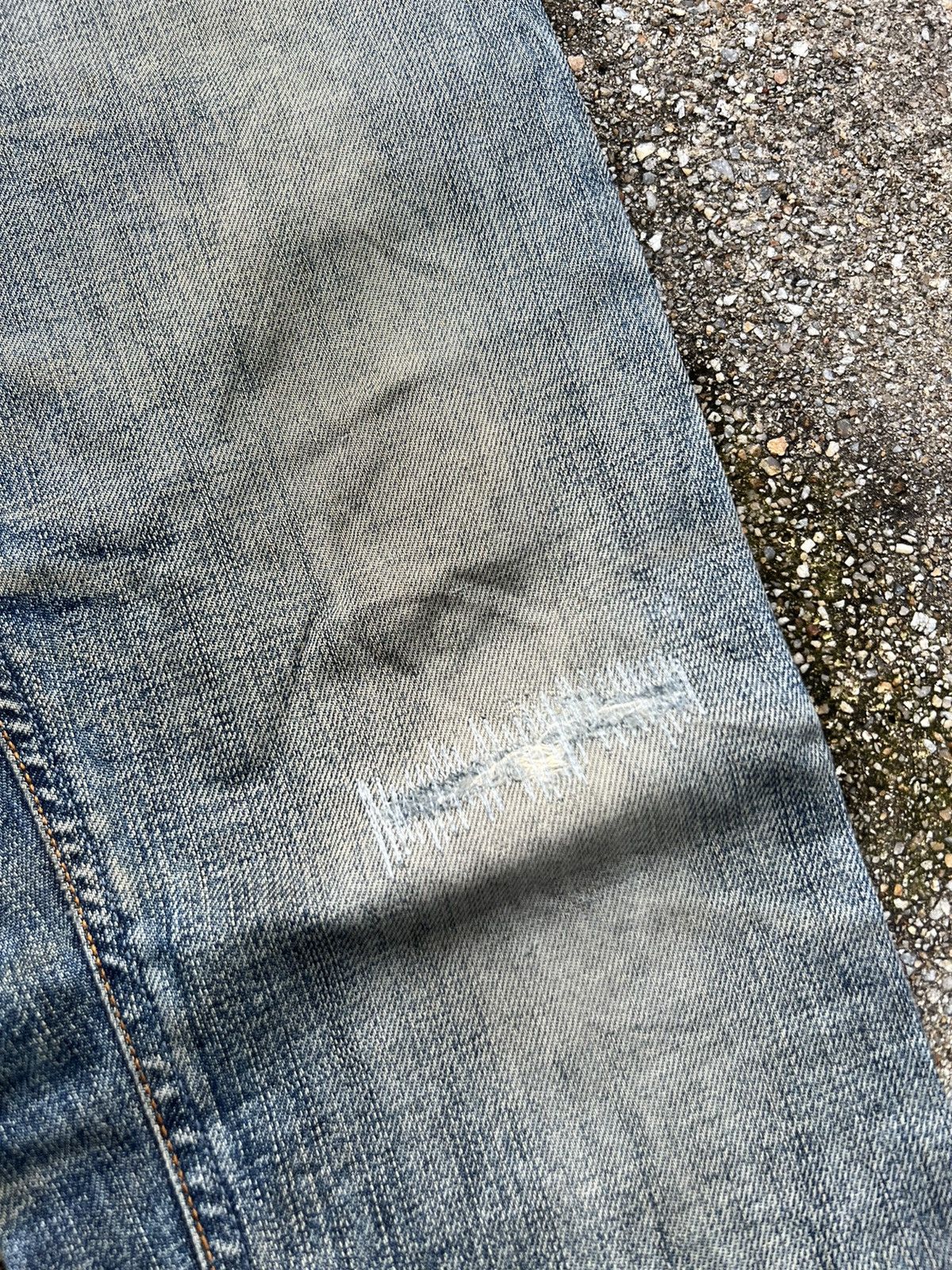 Nudie Jeans Rare Nudie Jeans co Distressed Denim Size US 33 - 3 Thumbnail