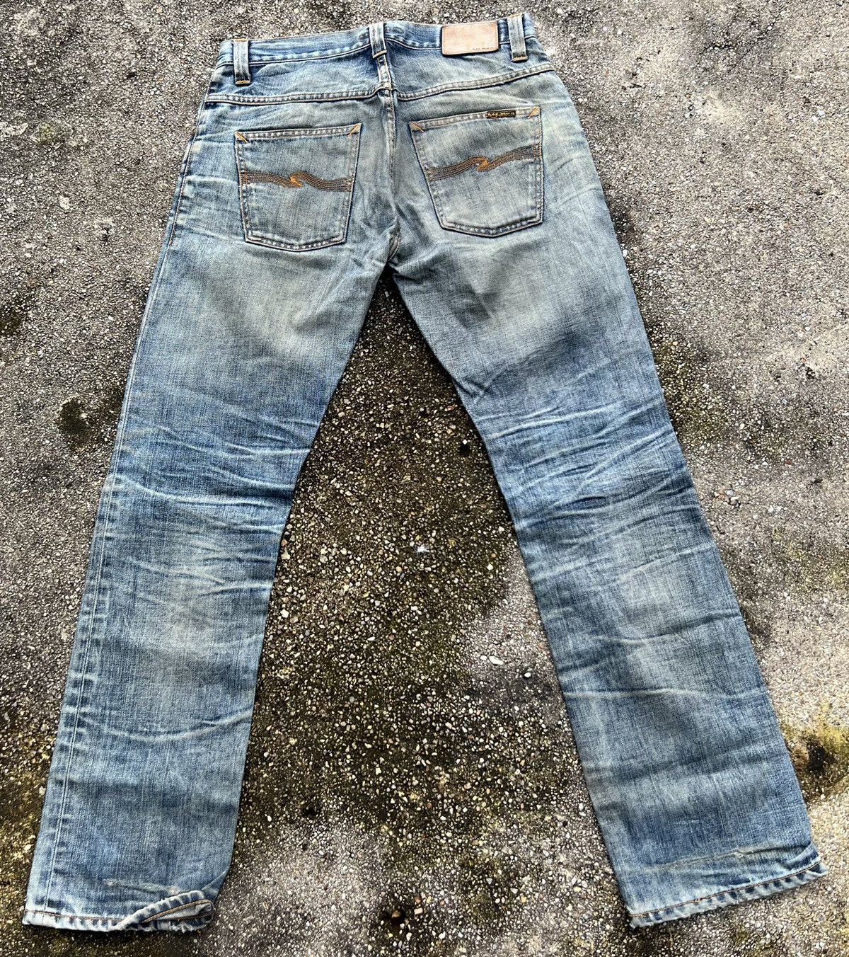 Nudie Jeans Rare Nudie Jeans co Distressed Denim Size US 33 - 1 Thumbnail