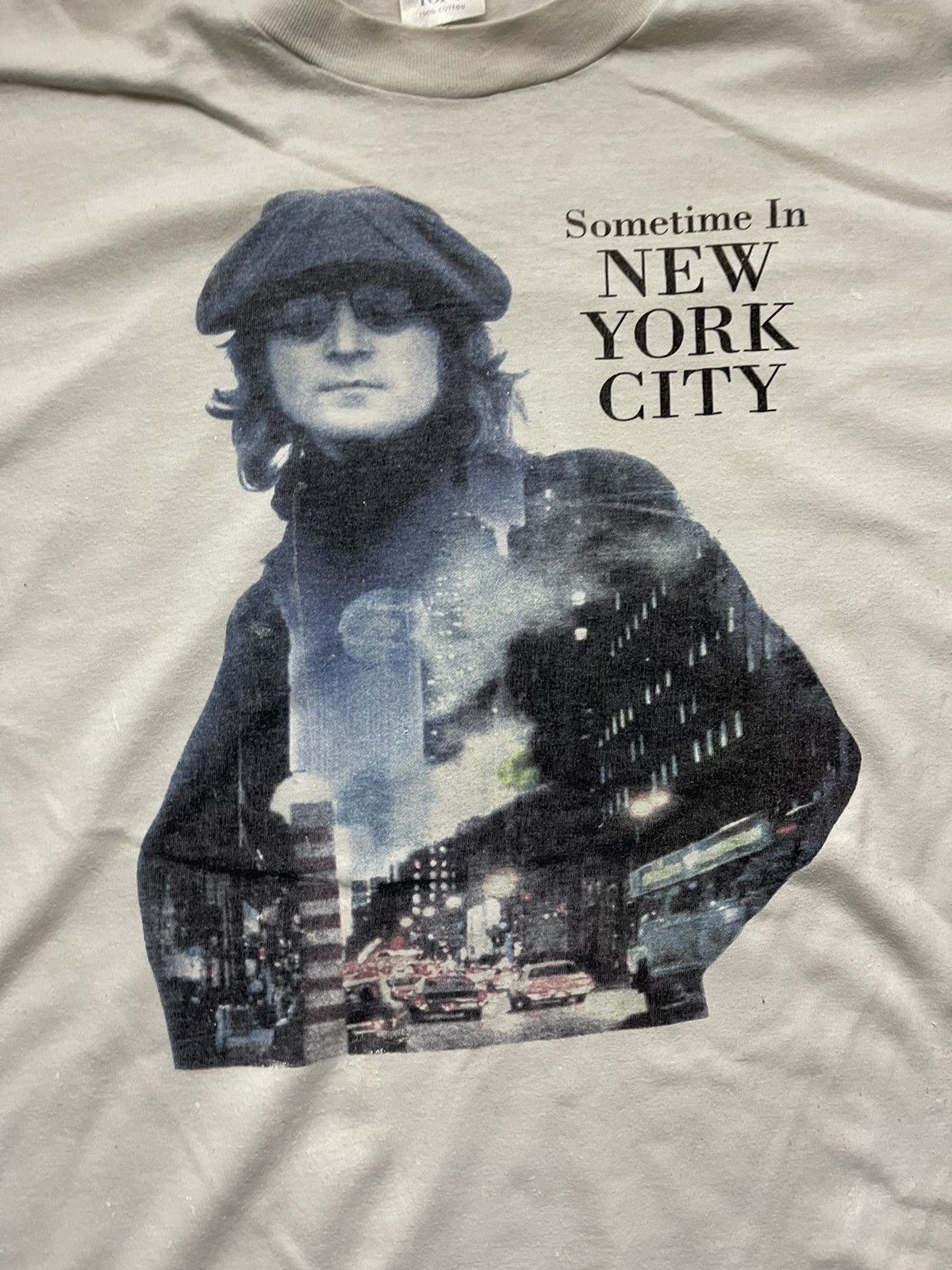 Band Tees × Vintage Vintage 1990s John Lennon t-shirt Size US XL / EU 56 / 4 - 2 Thumbnail
