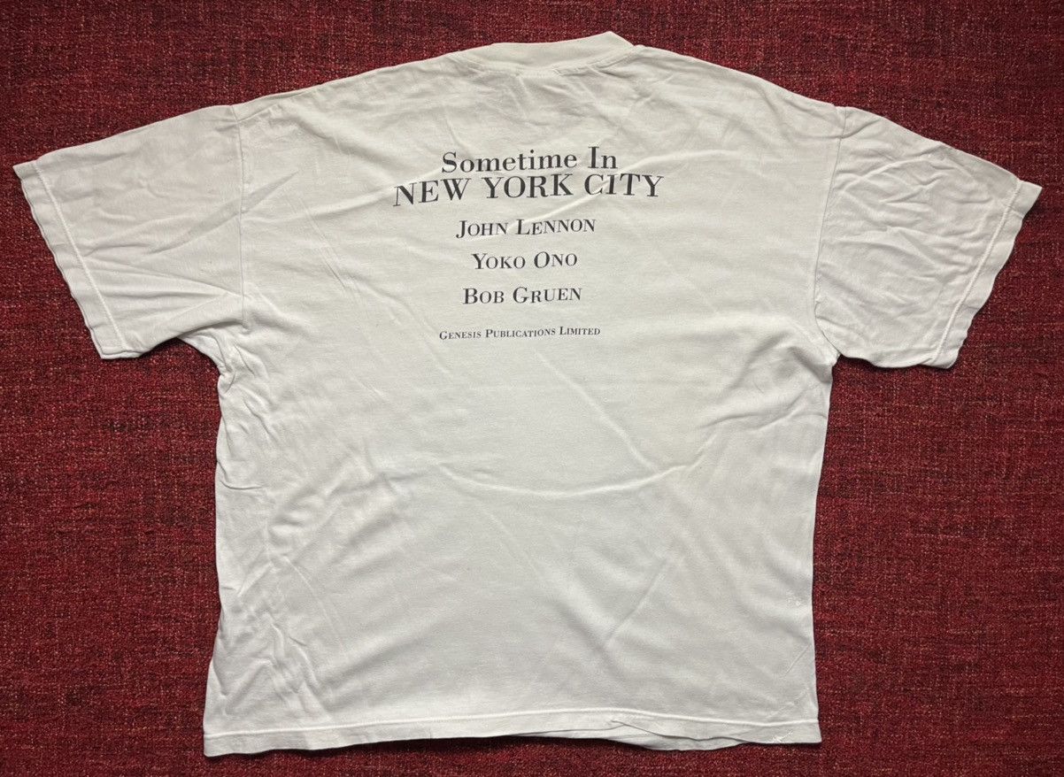 Band Tees × Vintage Vintage 1990s John Lennon t-shirt Size US XL / EU 56 / 4 - 8 Thumbnail