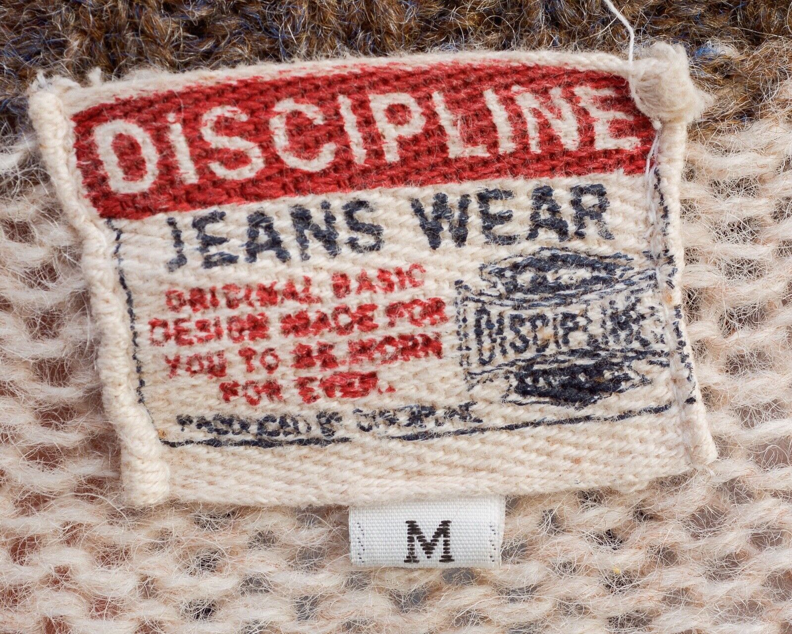 Vintage Discipline Scandinavian Sweater Jumper Pullover Christmas Size M / US 6-8 / IT 42-44 - 6 Thumbnail