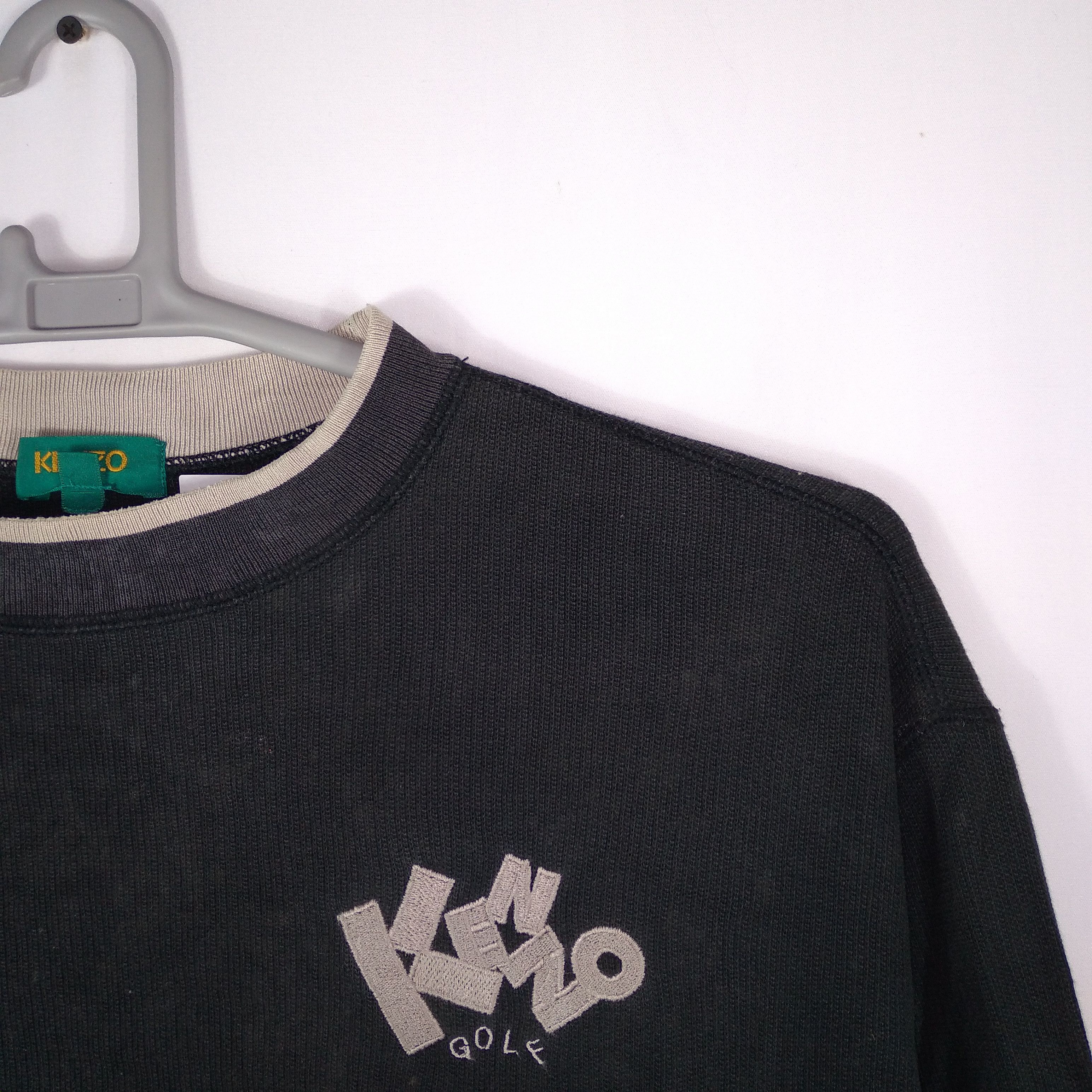 Designer × Kenzo × Vintage Vintage 90s Japanese Kenzo Golf Outdoor Sweatshirts Size US M / EU 48-50 / 2 - 2 Thumbnail