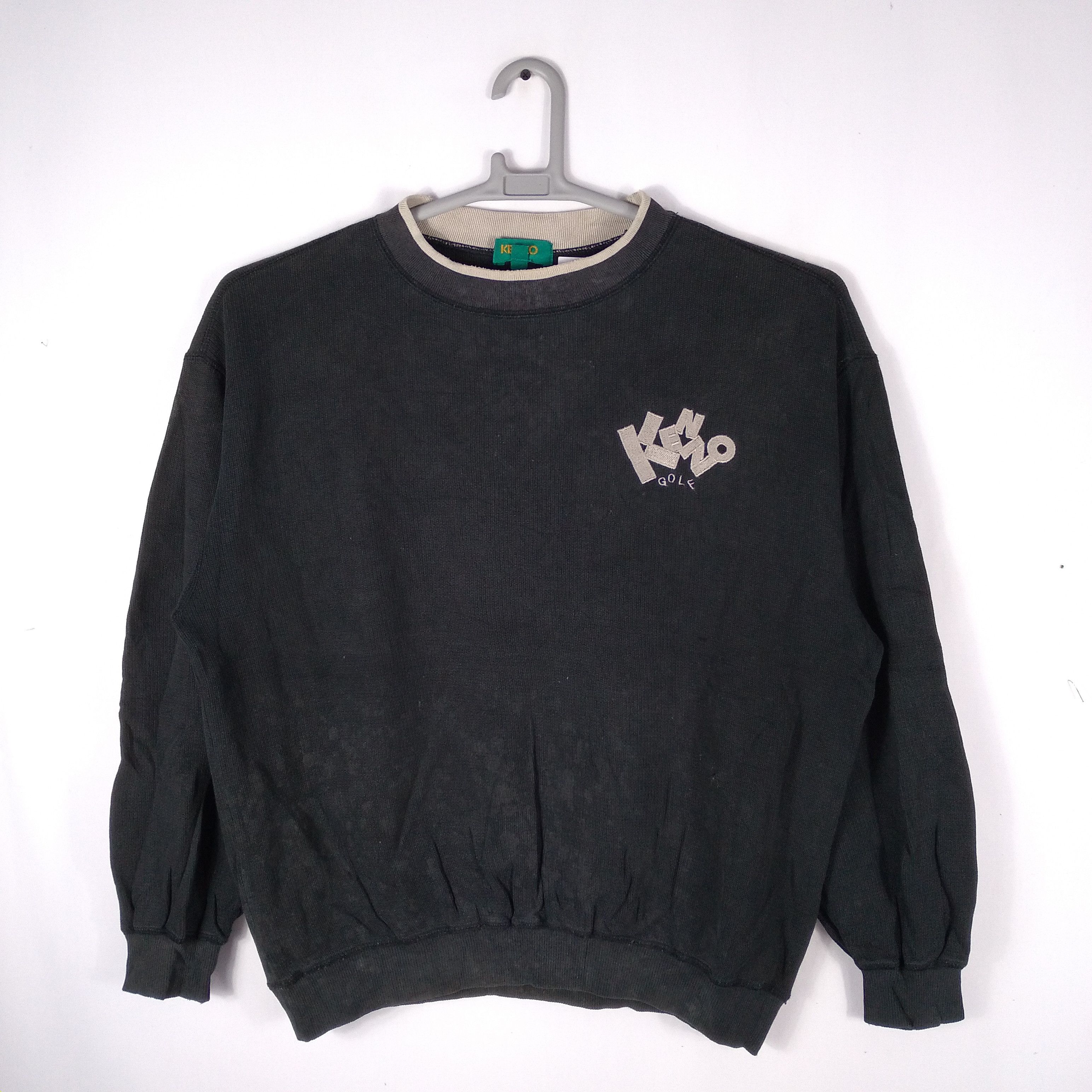 Designer × Kenzo × Vintage Vintage 90s Japanese Kenzo Golf Outdoor Sweatshirts Size US M / EU 48-50 / 2 - 1 Thumbnail