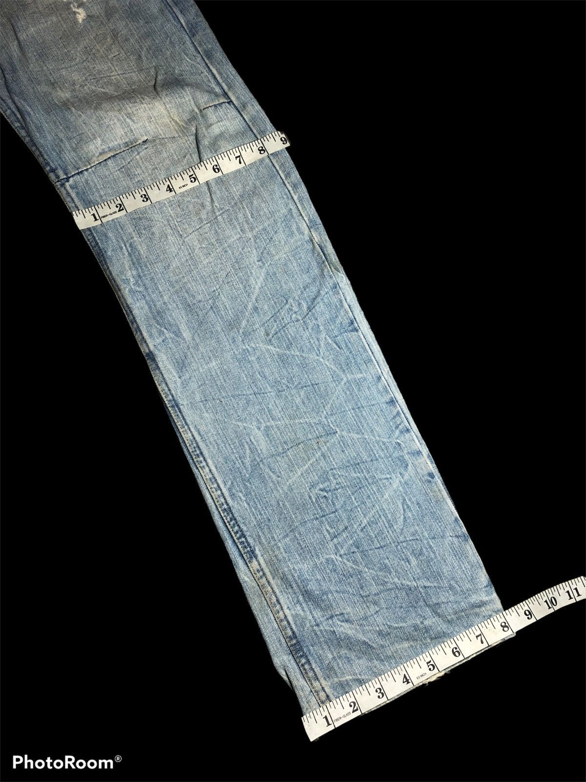 Japanese Brand DOUBLE WAIST⚡️⚡️ DOMINATE HANDCRAFTED JEANS Size US 31 - 8 Thumbnail