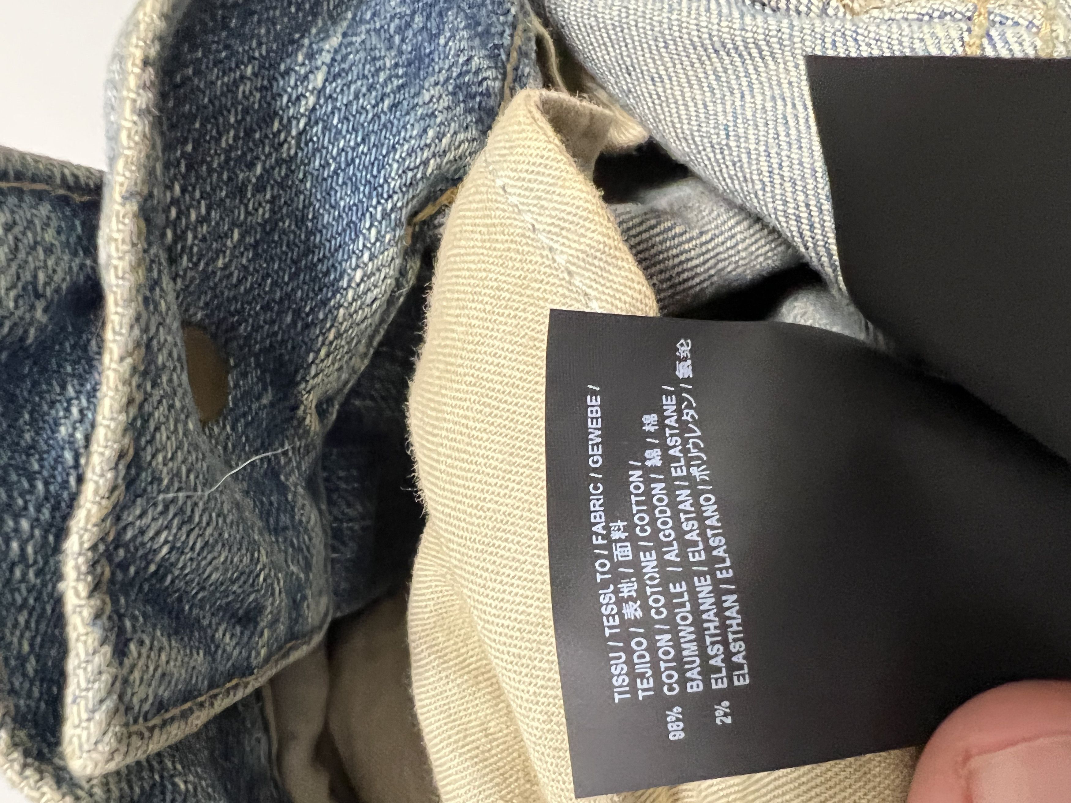 【エディ期ラスト・希少】 saint laurent paris 16aw Hedi Slimane × Saint Laurent Paris FINAL DROP - FW16 Blue Trash