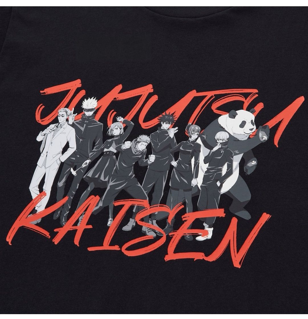Jujutsu Kaisen Japan Anime Black T Shirt 1/ HunterxHunter