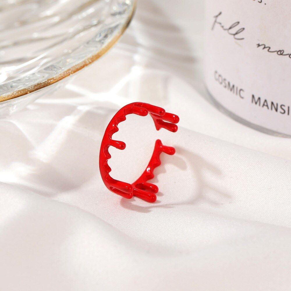 The Unbranded Brand Blood Bleeding Ring Size ONE SIZE - 3 Thumbnail