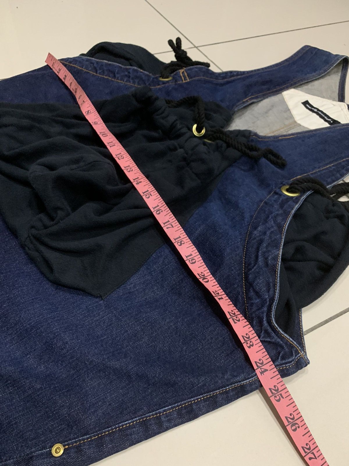 Issey Miyake × mercibeaucoup ISSEY MIYAKE MERCIBEAUCOUP DENIM LANGAROO POCKET JACKET Size US M / EU 48-50 / 2 - 3 Thumbnail