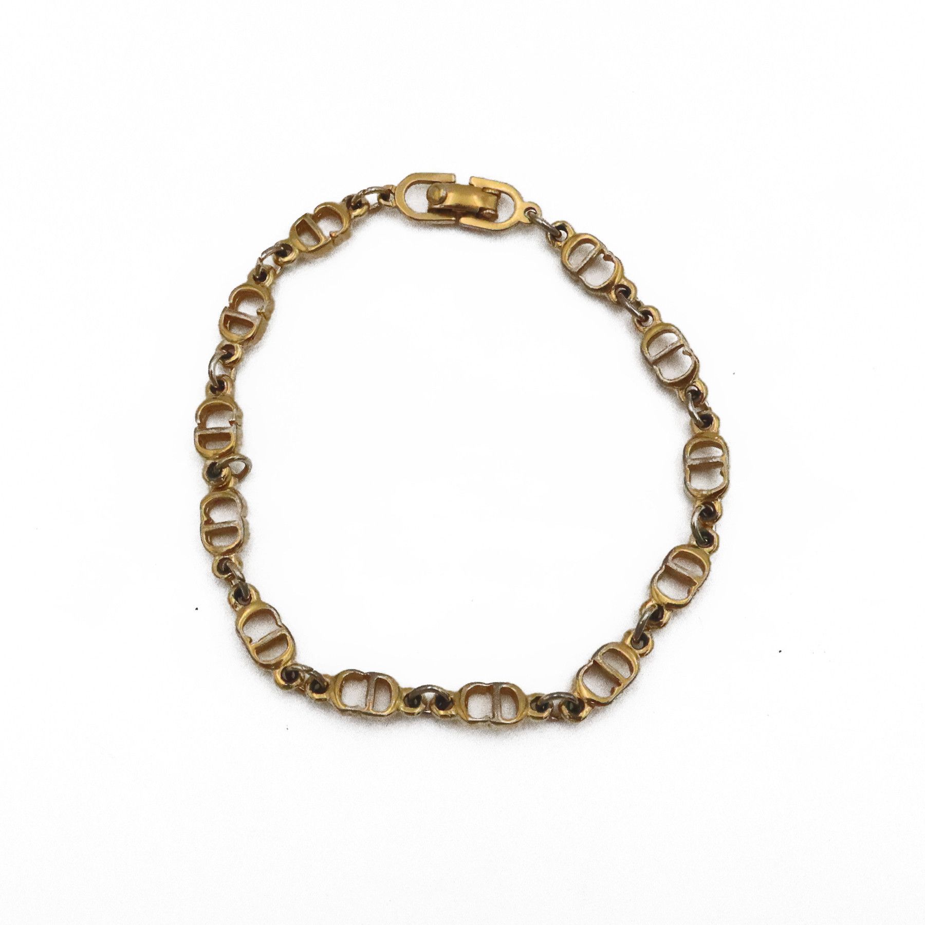 Dior Vintage Dior Bracelet Gold Grailed