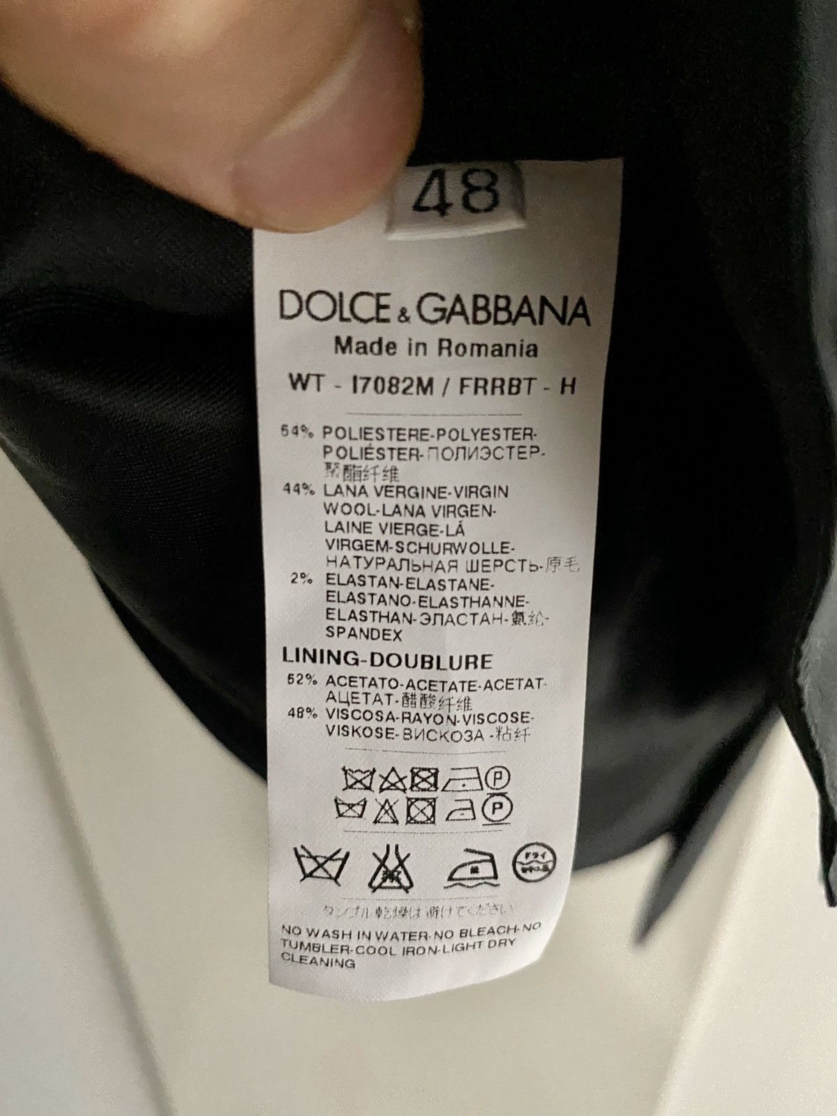 Dolce & Gabbana Dolce Gabbana Custom Made Formal Vest Size 48L - 3 Thumbnail