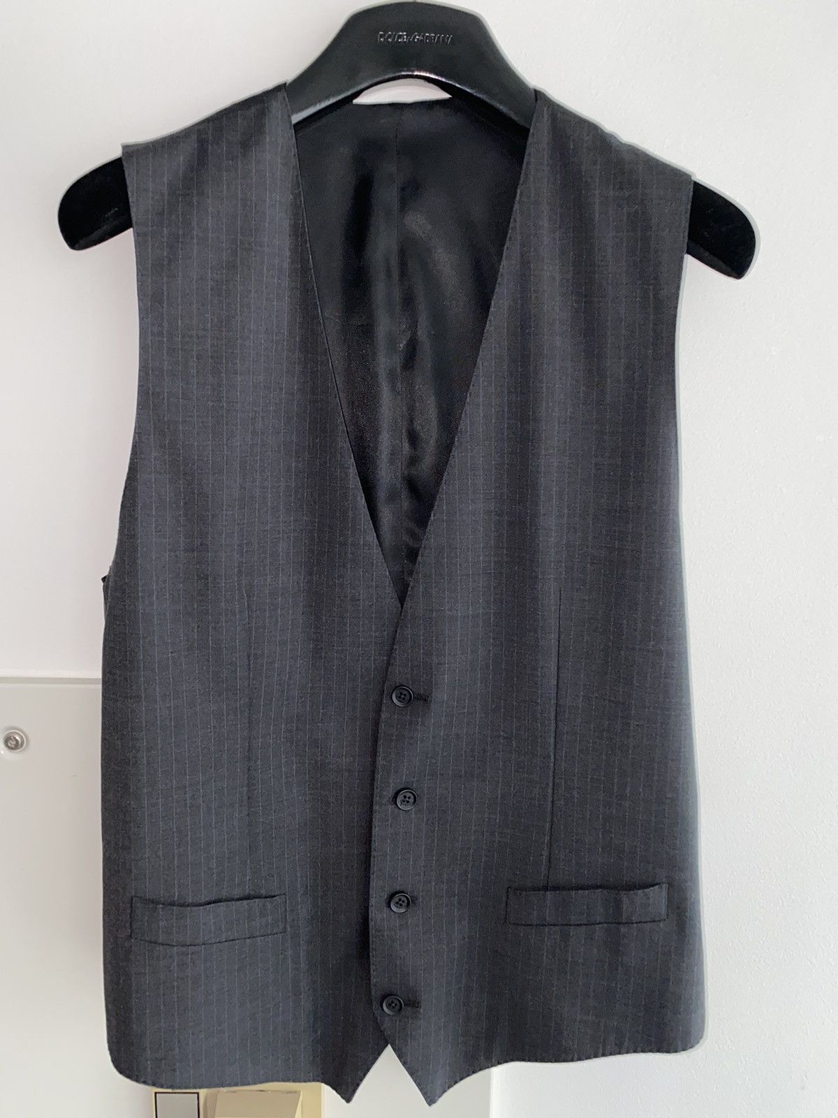 Dolce & Gabbana Dolce Gabbana Custom Made Formal Vest Size 48L - 1 Thumbnail