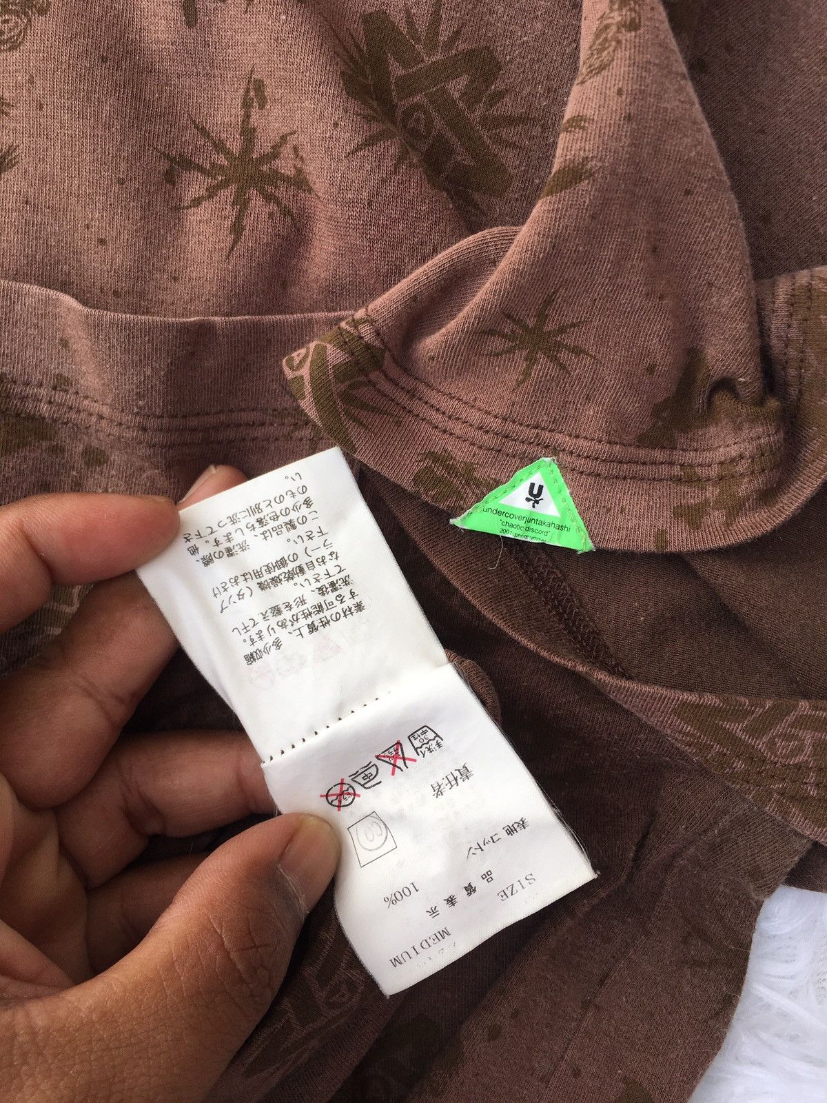 Jun Takahashi Rare Undercover SS01 Jun Takahashi Printed Tshirt Size US M / EU 48-50 / 2 - 11 Thumbnail