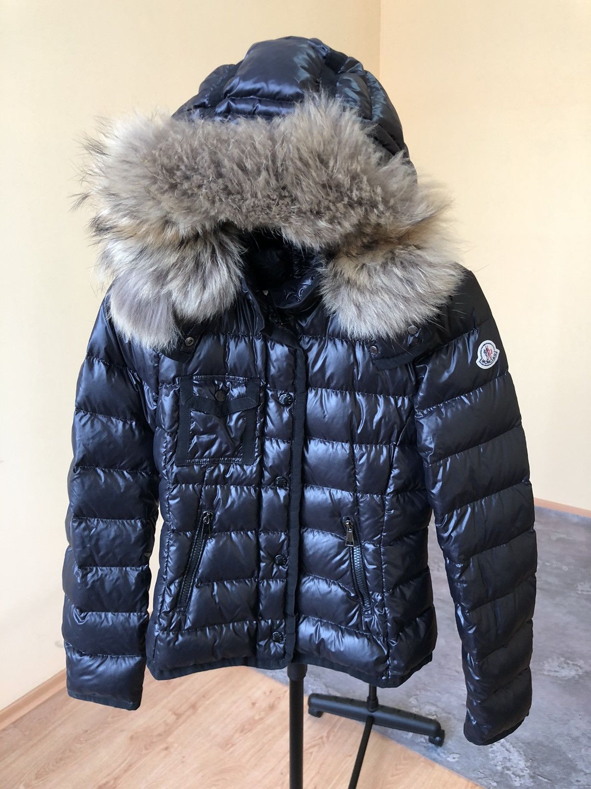 Moncler Moncler Armoise Giubbotto Down Fox Fur Puffer Jacket | Grailed