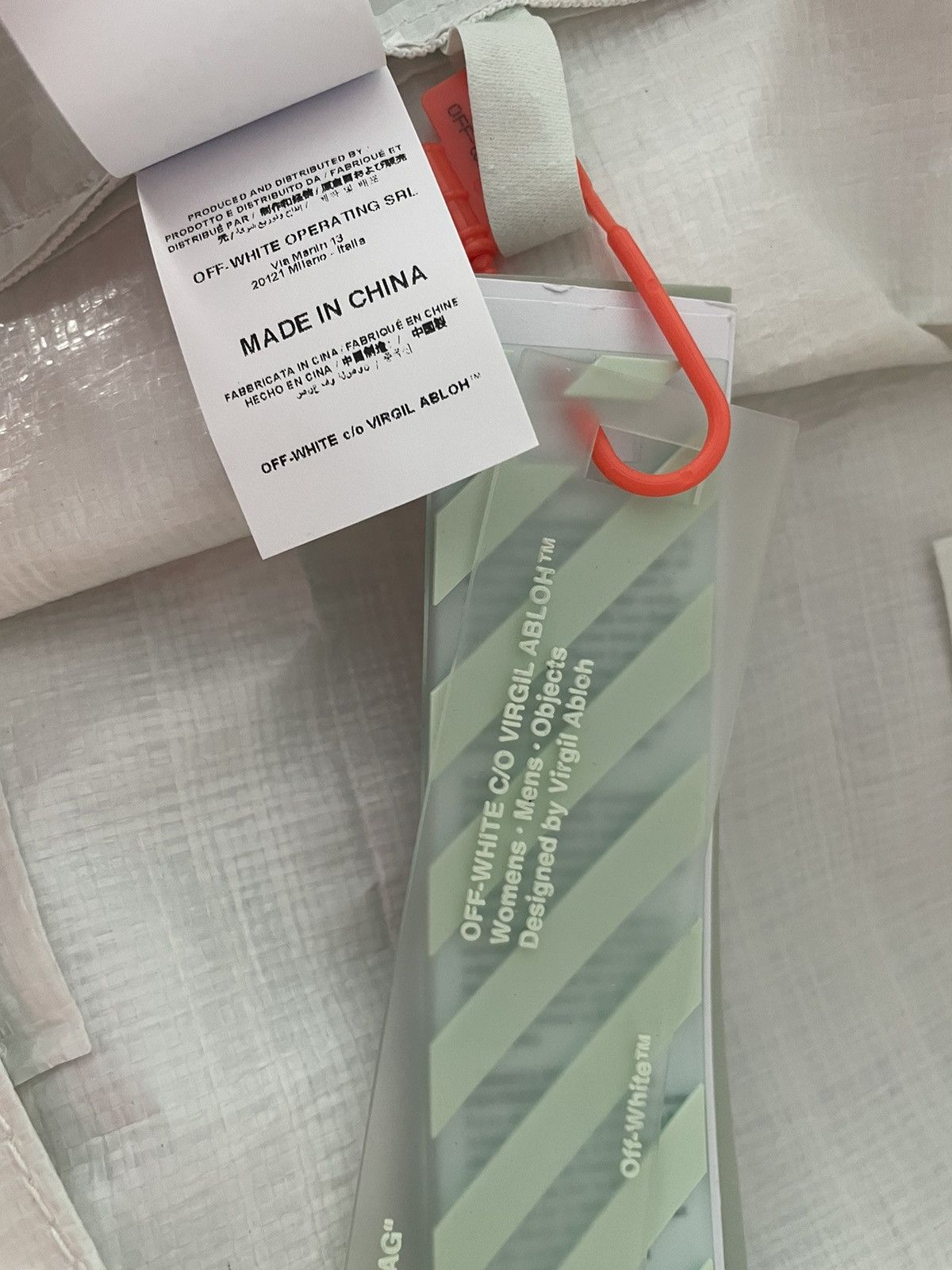 Off-White Brand NEW XL Super Limited Edition Runway Logo Tote Bag Size ONE SIZE - 23 Thumbnail