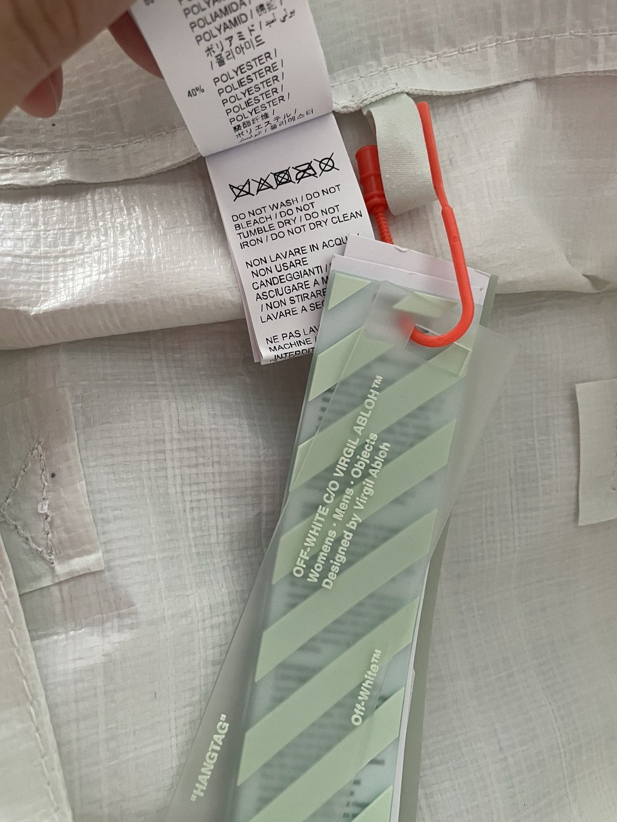 Off-White Brand NEW XL Super Limited Edition Runway Logo Tote Bag Size ONE SIZE - 21 Thumbnail