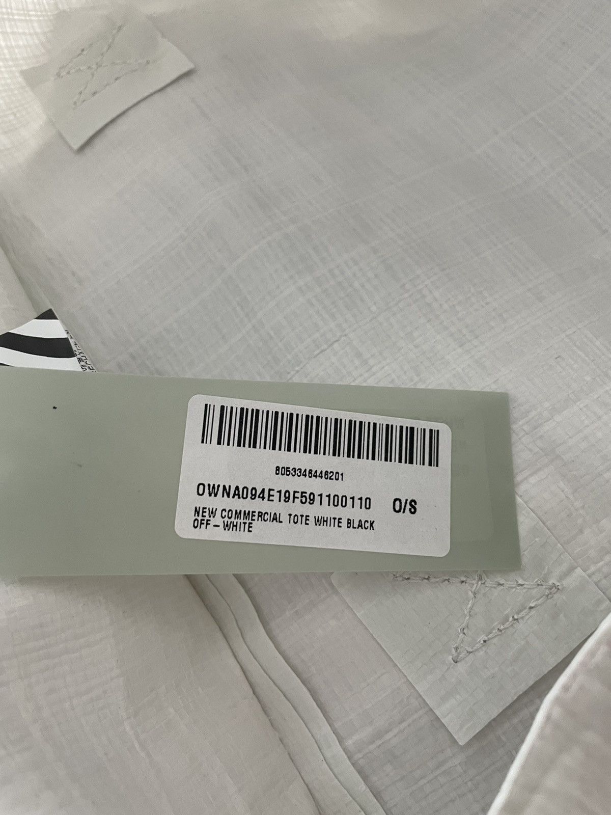 Off-White Brand NEW XL Super Limited Edition Runway Logo Tote Bag Size ONE SIZE - 7 Thumbnail