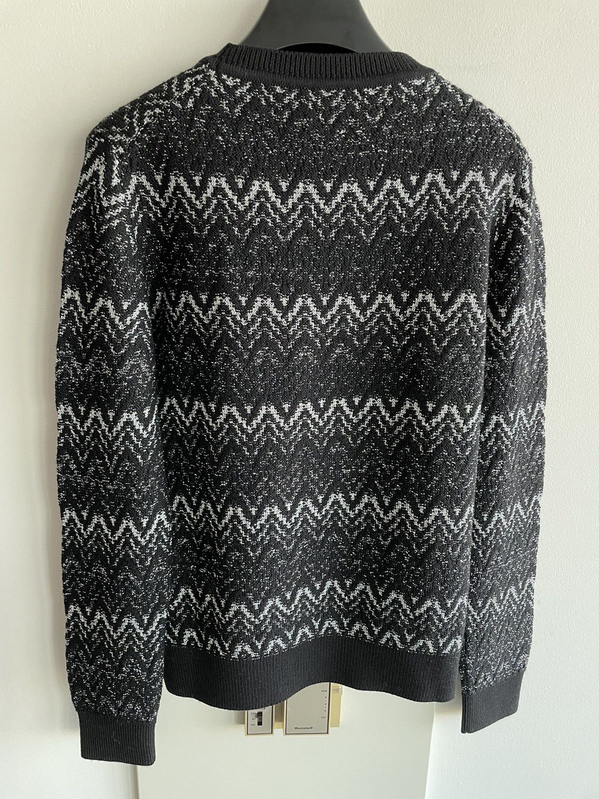 Hedi Slimane × Saint Laurent Paris × Yves Saint Laurent $1,550 Super Limited Runway Wool Saint Laurent Sweater Size US XL / EU 56 / 4 - 8 Thumbnail