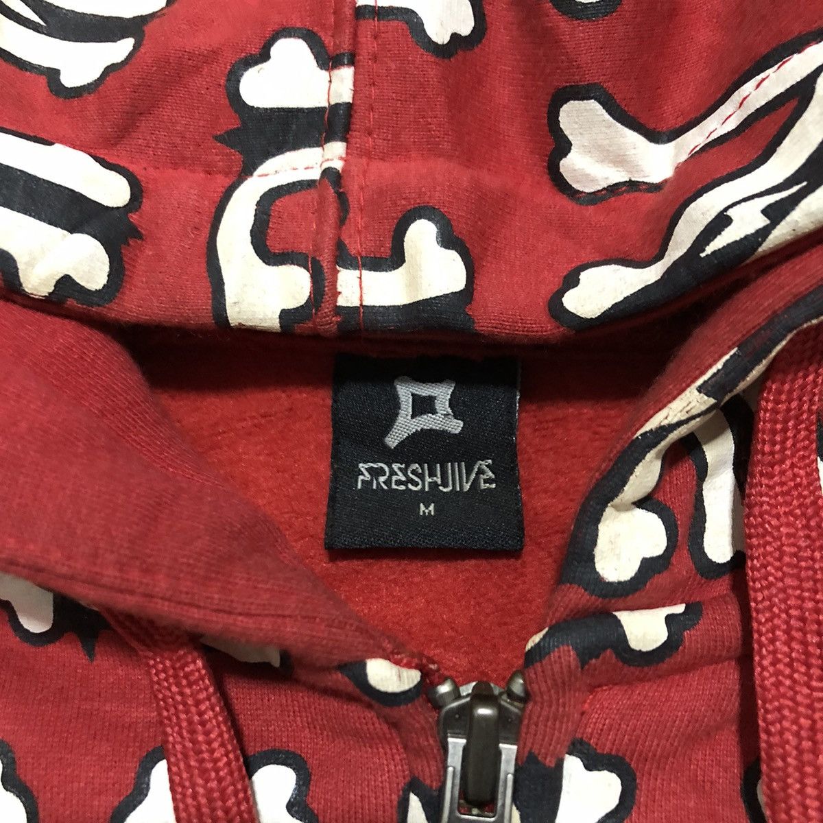Freshjive × Japanese Brand Freshjive All over print Zipper Hoodie Size US M / EU 48-50 / 2 - 4 Thumbnail