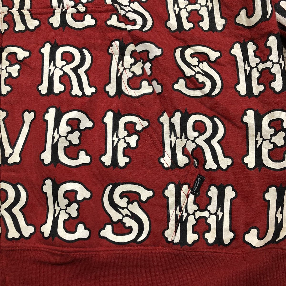 Freshjive × Japanese Brand Freshjive All over print Zipper Hoodie Size US M / EU 48-50 / 2 - 5 Thumbnail