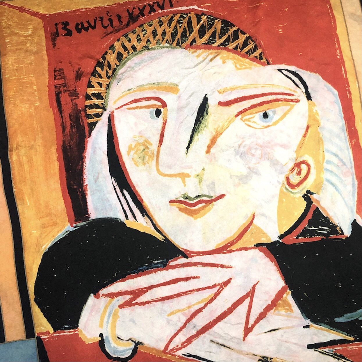 Other Vintage Picasso Art Silk Scarf Shawl Accessories Size ONE SIZE - 2 Thumbnail