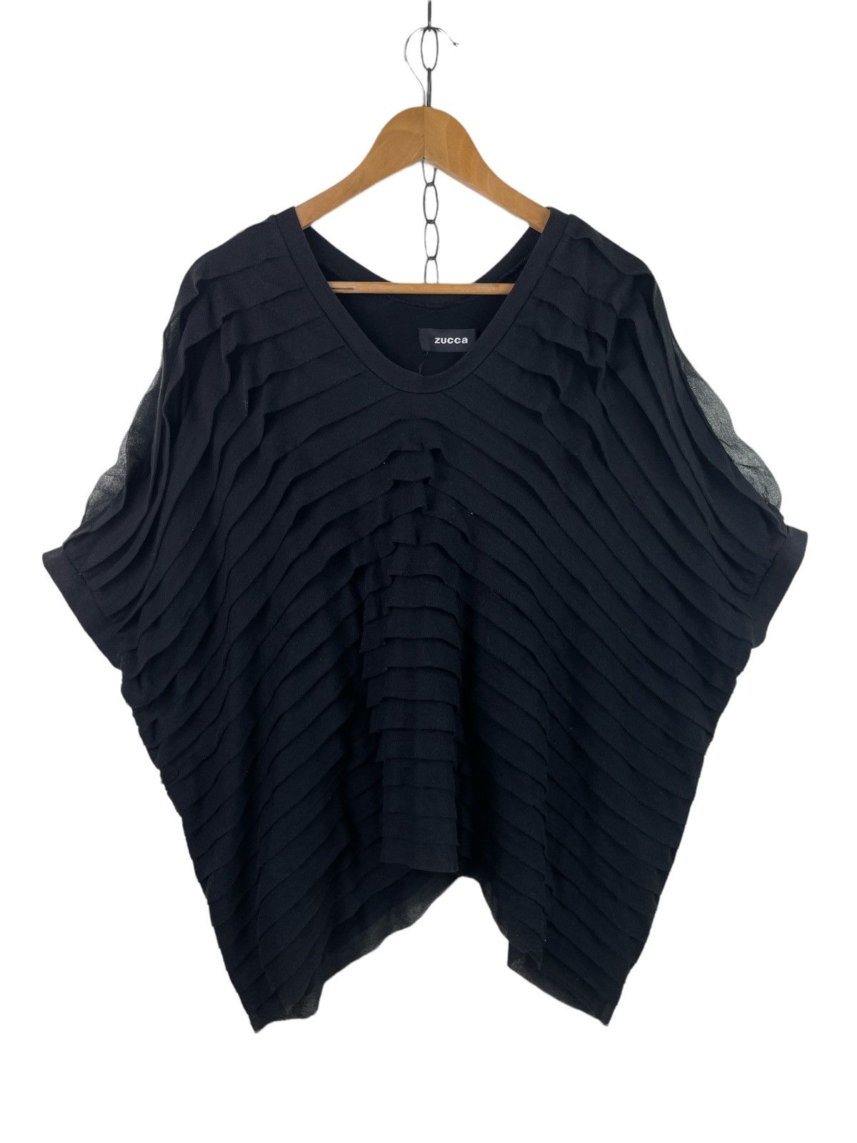 Zucca Bat-winged Cropped Tops
