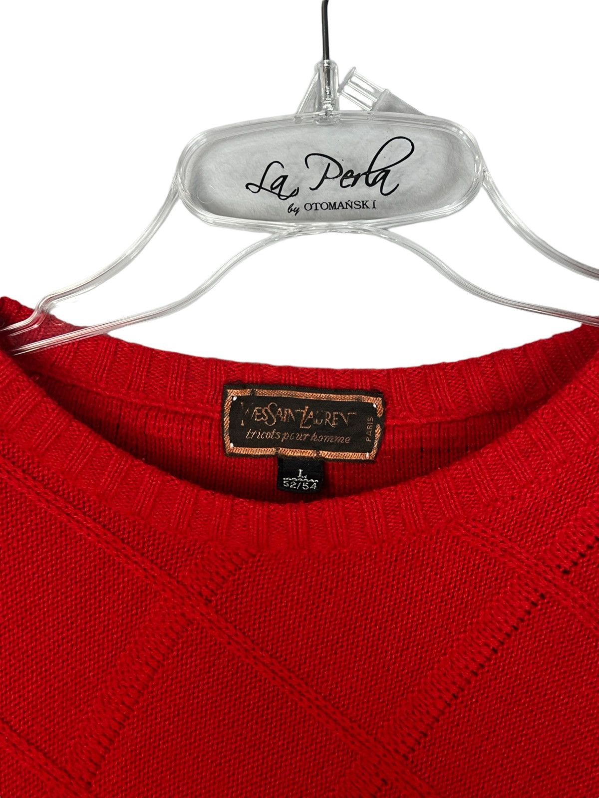 Yves Saint Laurent Kable knit sweater Yves Saint Laurent vintage 90s Paris Size US L / EU 52-54 / 3 - 2 Preview