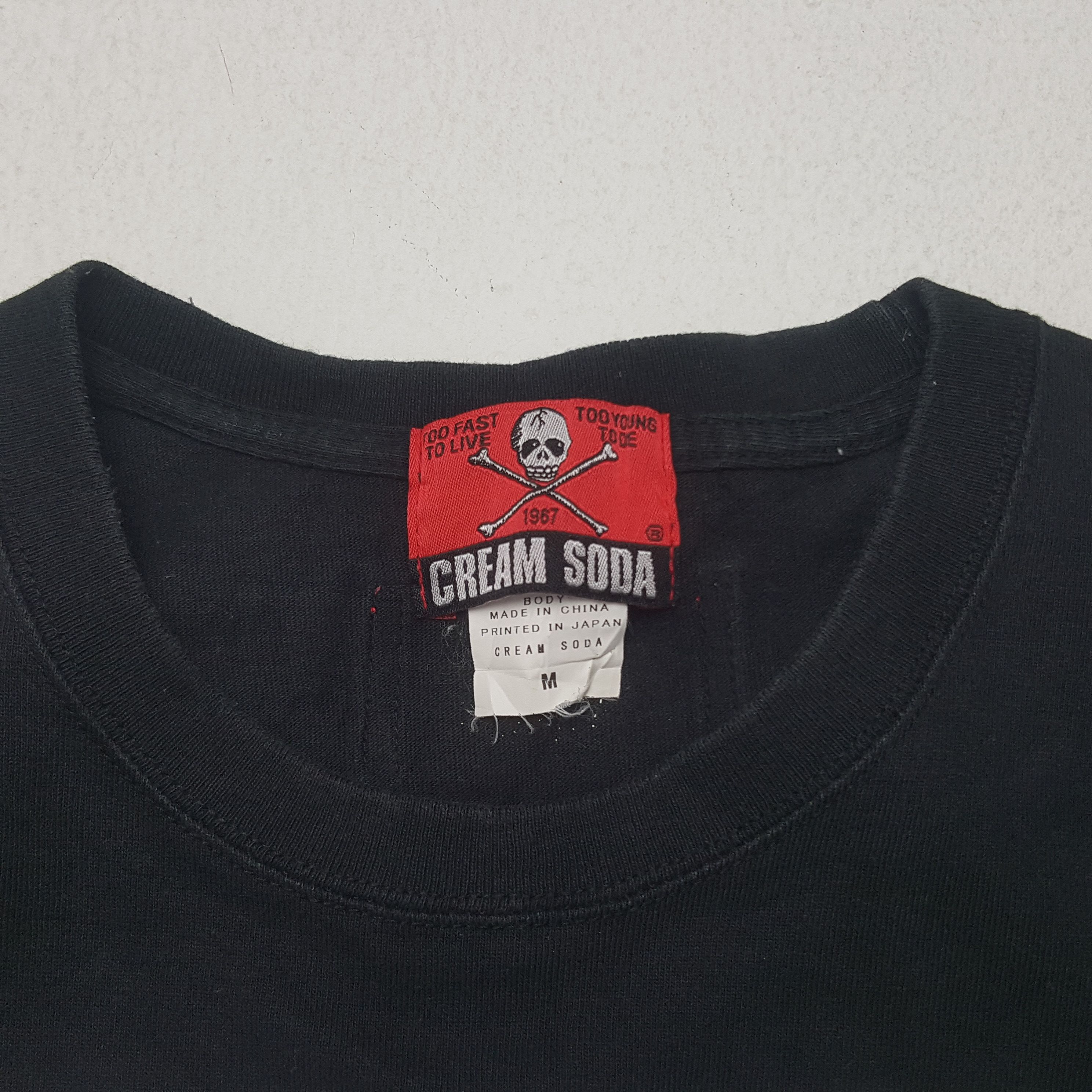 Japanese Brand × Vintage Vintage Too Fast To Live Too Young To Die Tshirt Size US M / EU 48-50 / 2 - 5 Thumbnail