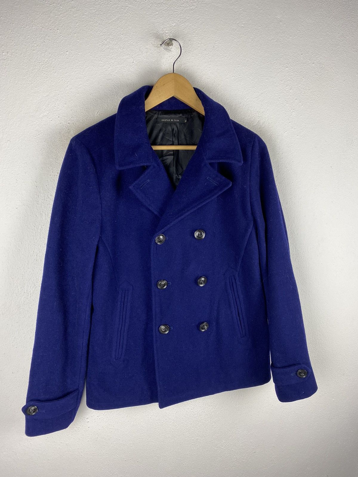 Japanese Brand 🔥SALE🔥GOSTAR DE FUGA DOUBLE BREAST WOOL JACKET Size US M / EU 48-50 / 2 - 7 Thumbnail