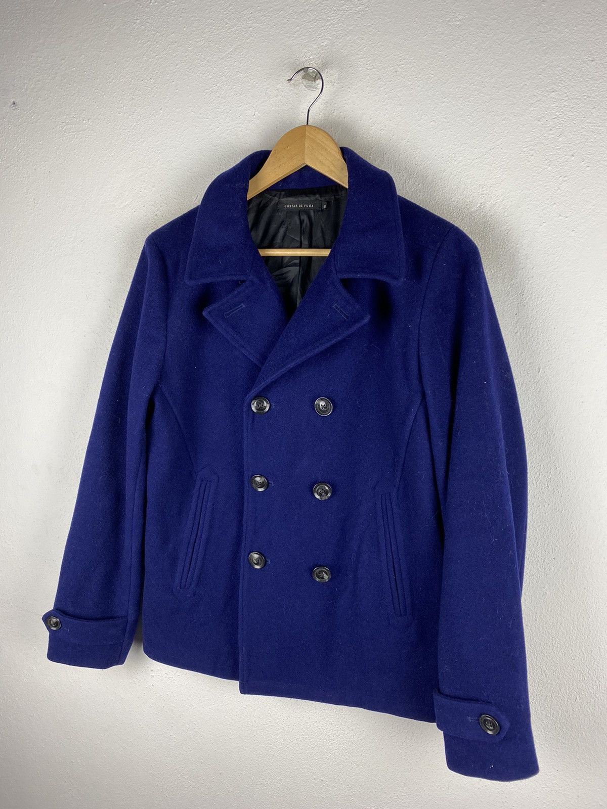 Japanese Brand 🔥SALE🔥GOSTAR DE FUGA DOUBLE BREAST WOOL JACKET Size US M / EU 48-50 / 2 - 8 Thumbnail