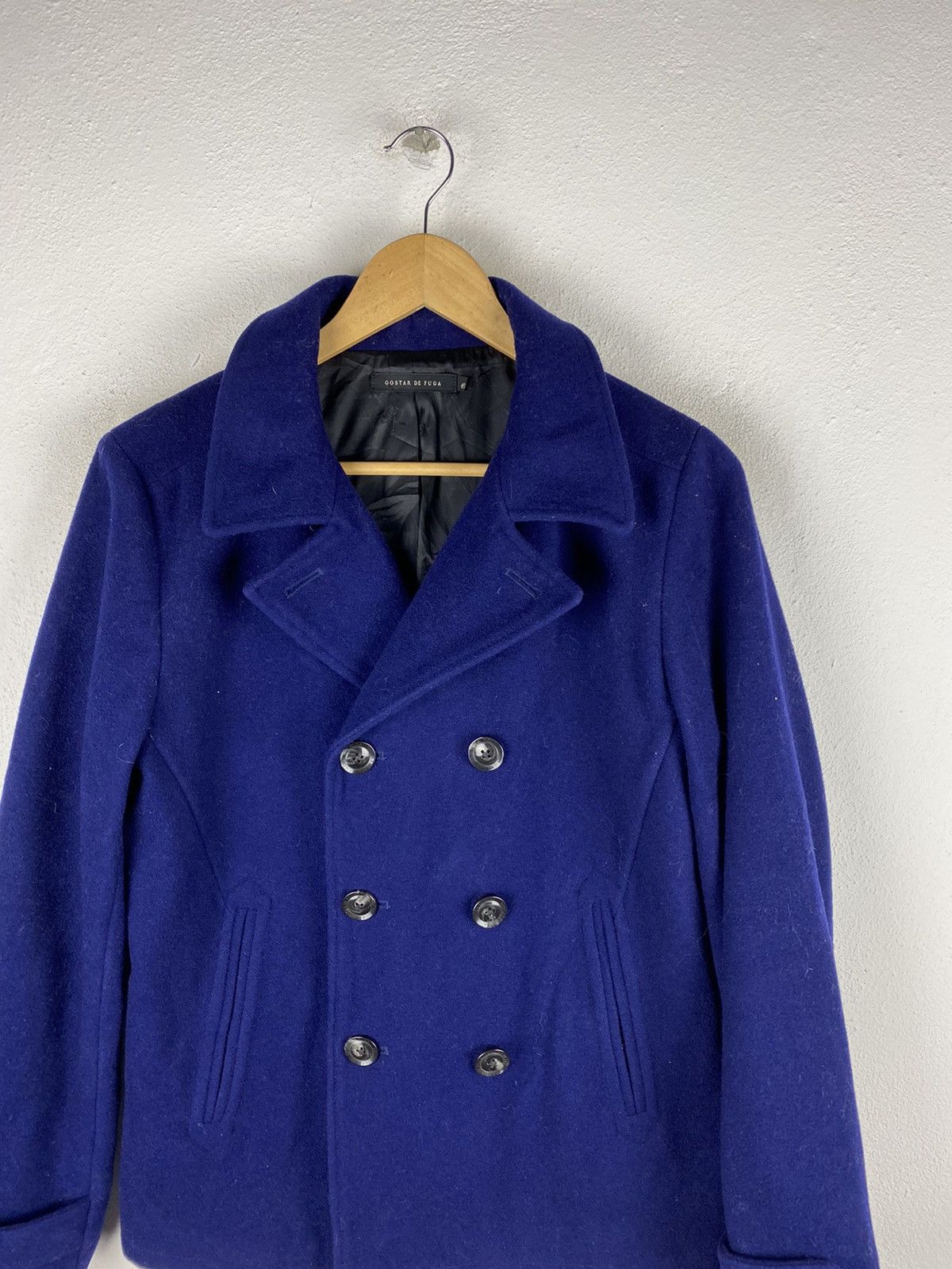 Japanese Brand 🔥SALE🔥GOSTAR DE FUGA DOUBLE BREAST WOOL JACKET Size US M / EU 48-50 / 2 - 4 Thumbnail
