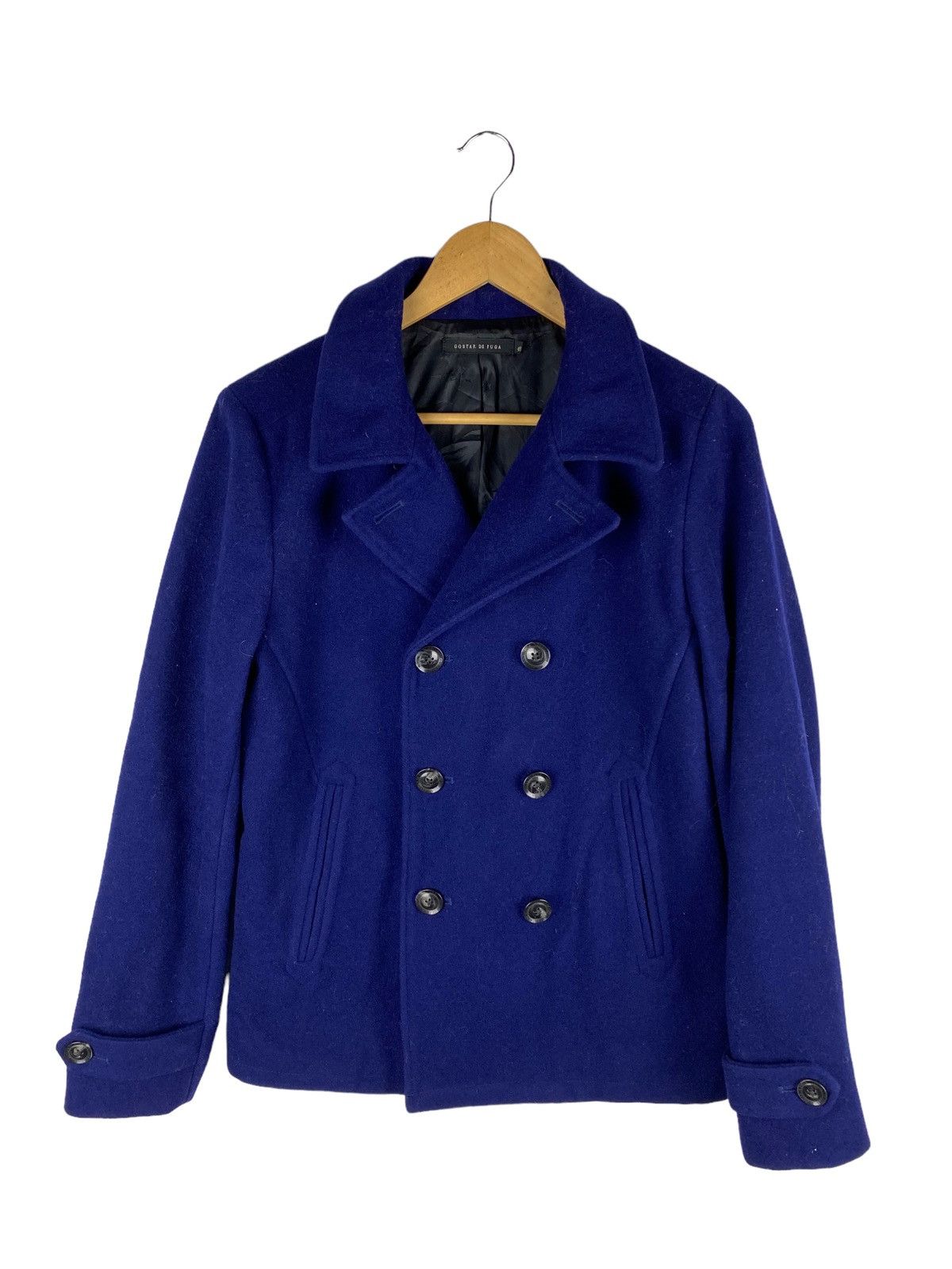 Japanese Brand 🔥SALE🔥GOSTAR DE FUGA DOUBLE BREAST WOOL JACKET Size US M / EU 48-50 / 2 - 1 Thumbnail