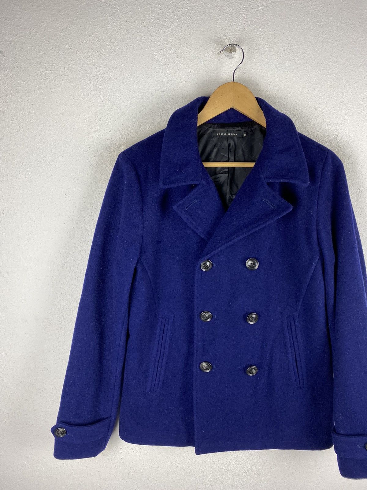 Japanese Brand 🔥SALE🔥GOSTAR DE FUGA DOUBLE BREAST WOOL JACKET Size US M / EU 48-50 / 2 - 3 Thumbnail
