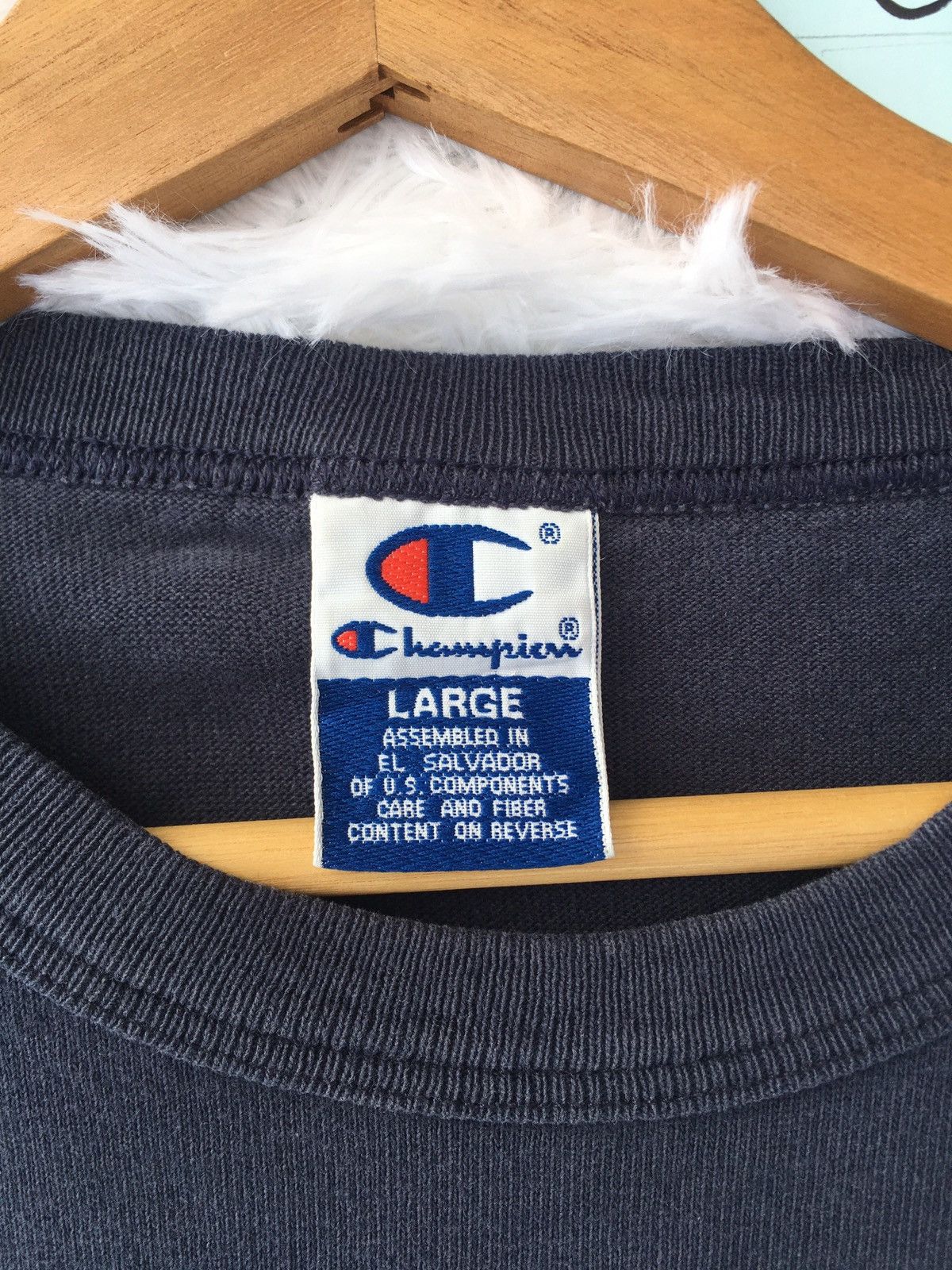 Champion Rare Yankees MLB x Champion Spellout Tshirt Size US L / EU 52-54 / 3 - 8 Thumbnail