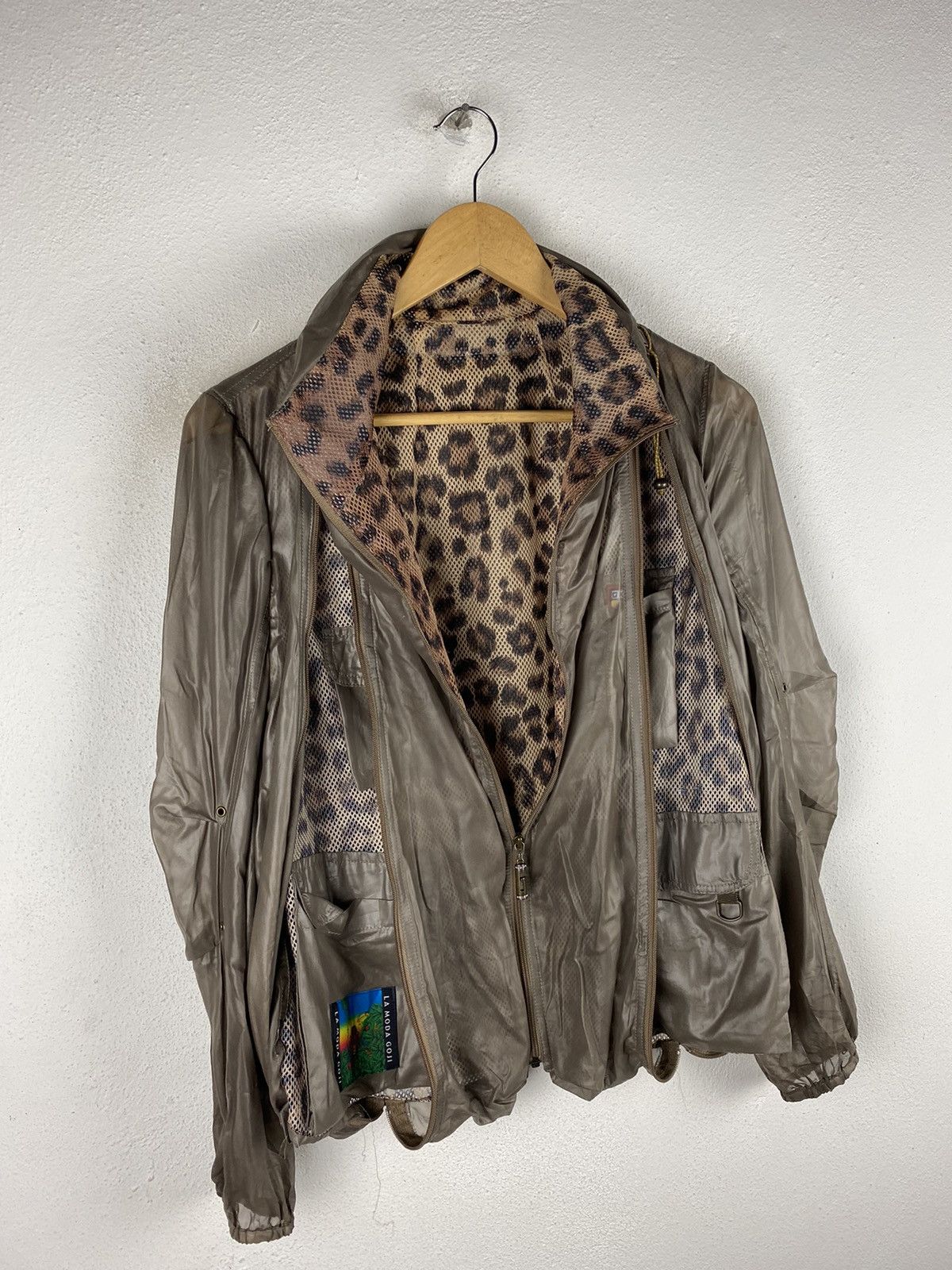 Designer × Japanese Brand 🔥SALE🔥LA MODA GOJI ASYMMETRIC STYLE JACKET Size M / US 6-8 / IT 42-44 - 9 Thumbnail