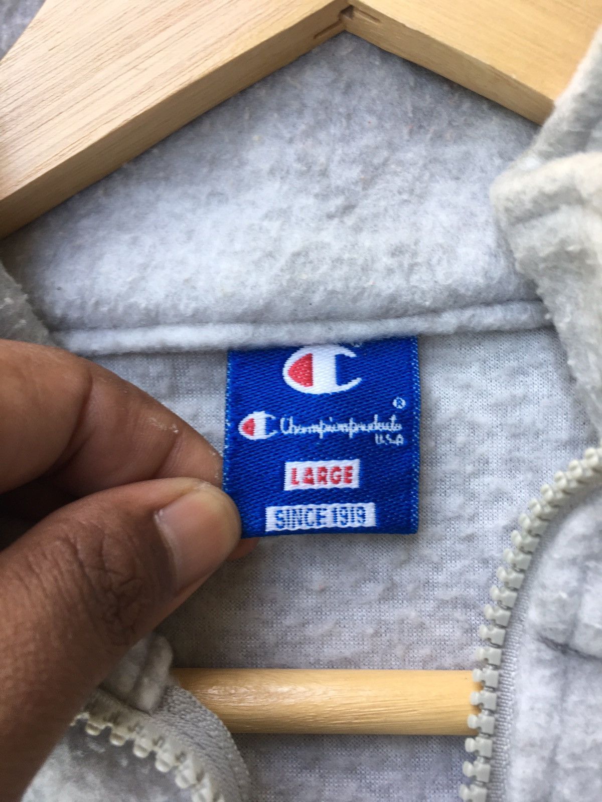 Champion Vintage Champion Winter Fleece Sweater Size US L / EU 52-54 / 3 - 9 Thumbnail
