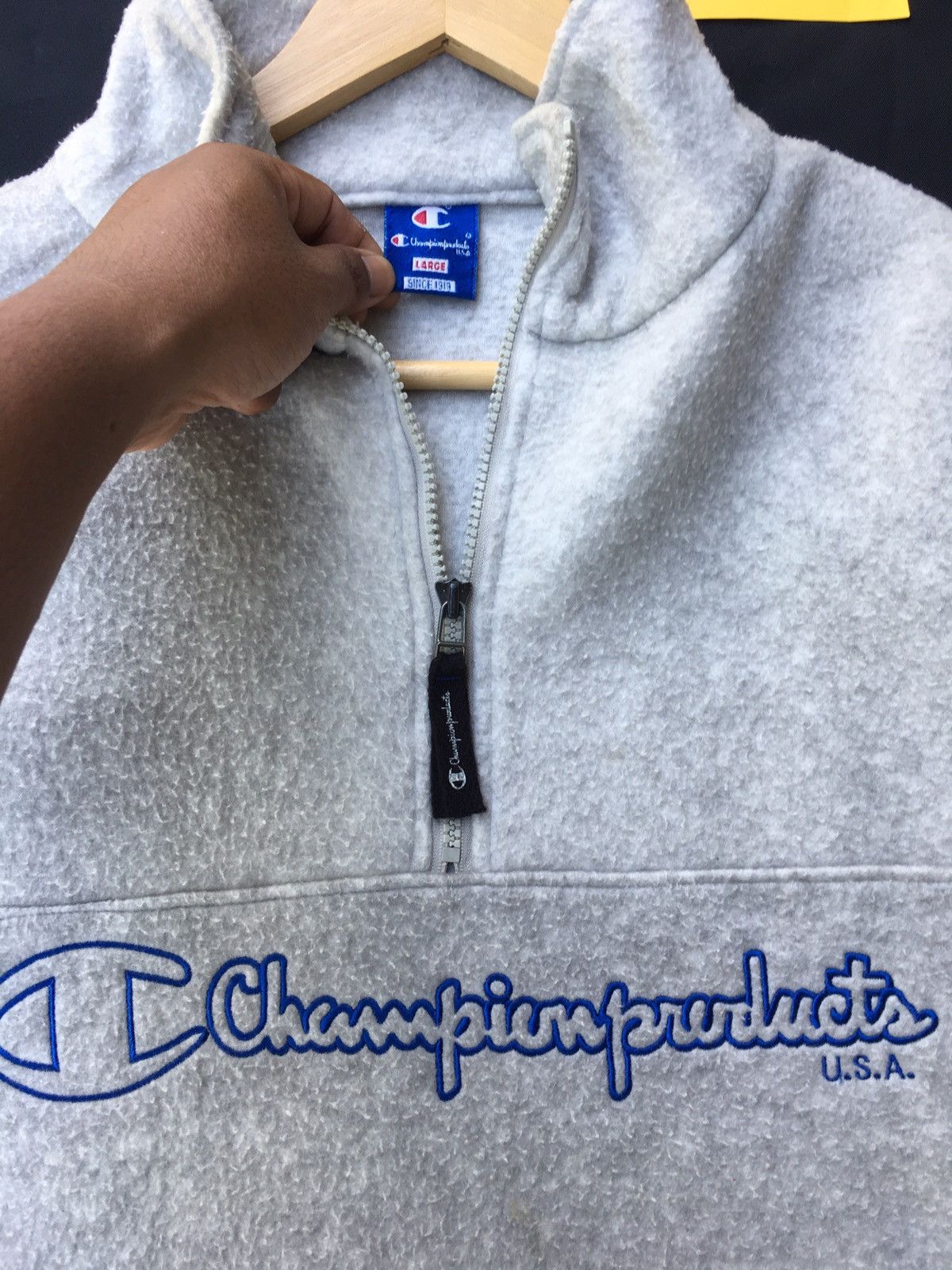 Champion Vintage Champion Winter Fleece Sweater Size US L / EU 52-54 / 3 - 8 Thumbnail