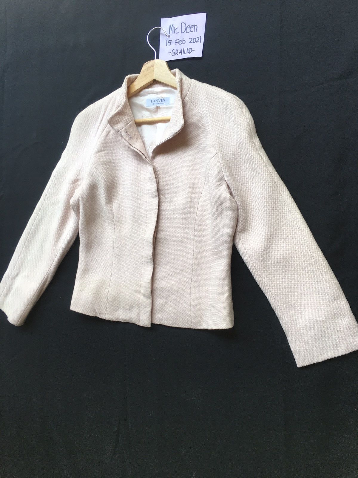 Lanvin Vintage Lanvin Jacket Size S / US 4 / IT 40 - 3 Thumbnail