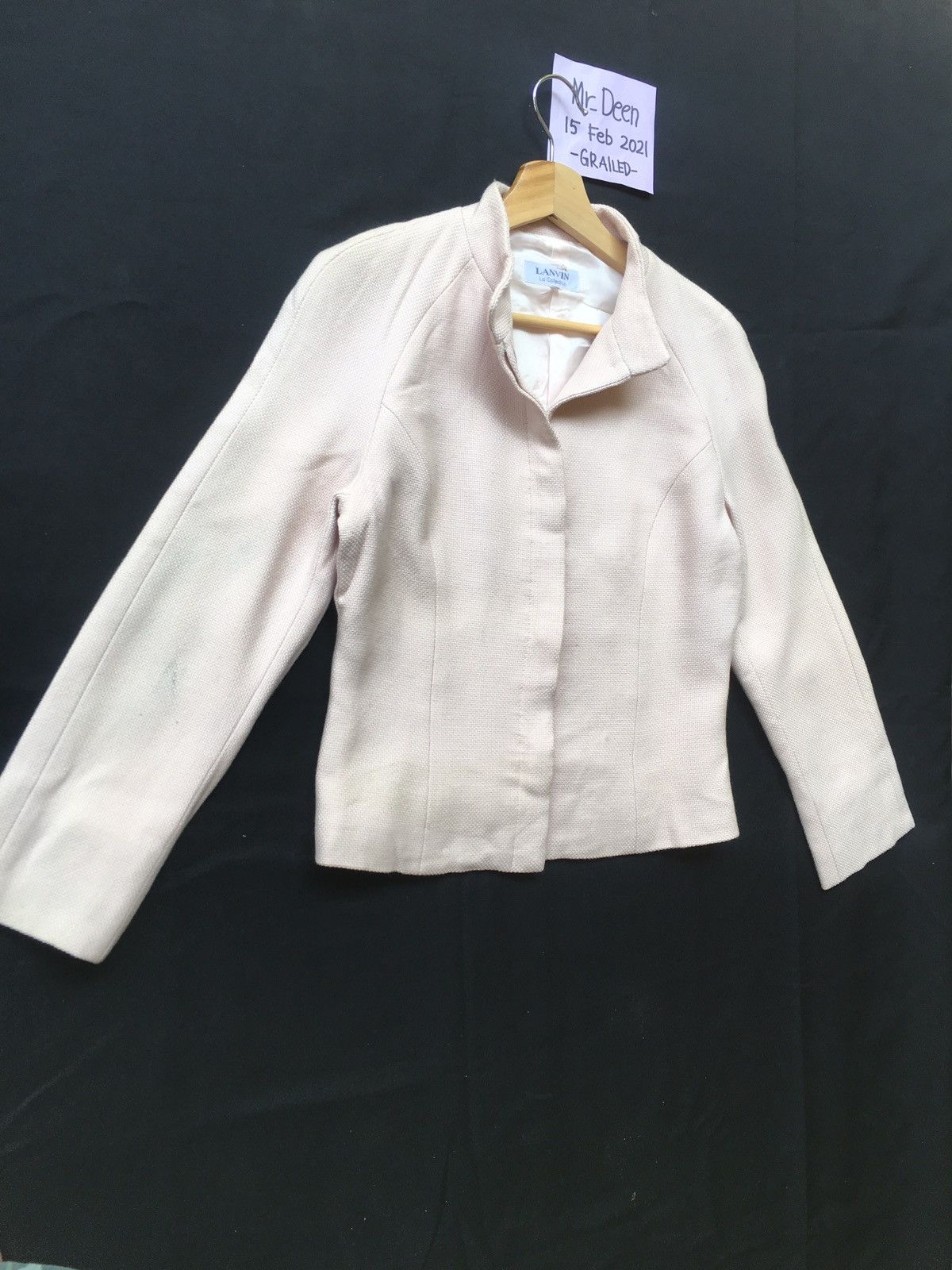 Lanvin Vintage Lanvin Jacket Size S / US 4 / IT 40 - 4 Thumbnail